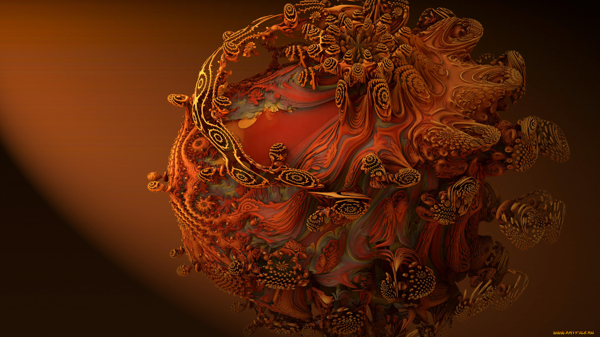 3д, графика, fractal, фракталы, абстракции