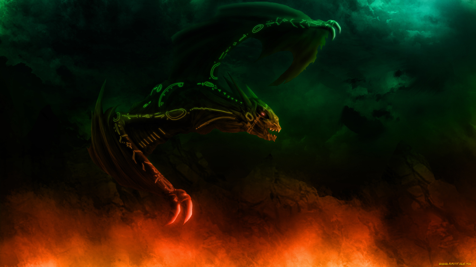 фэнтези, драконы