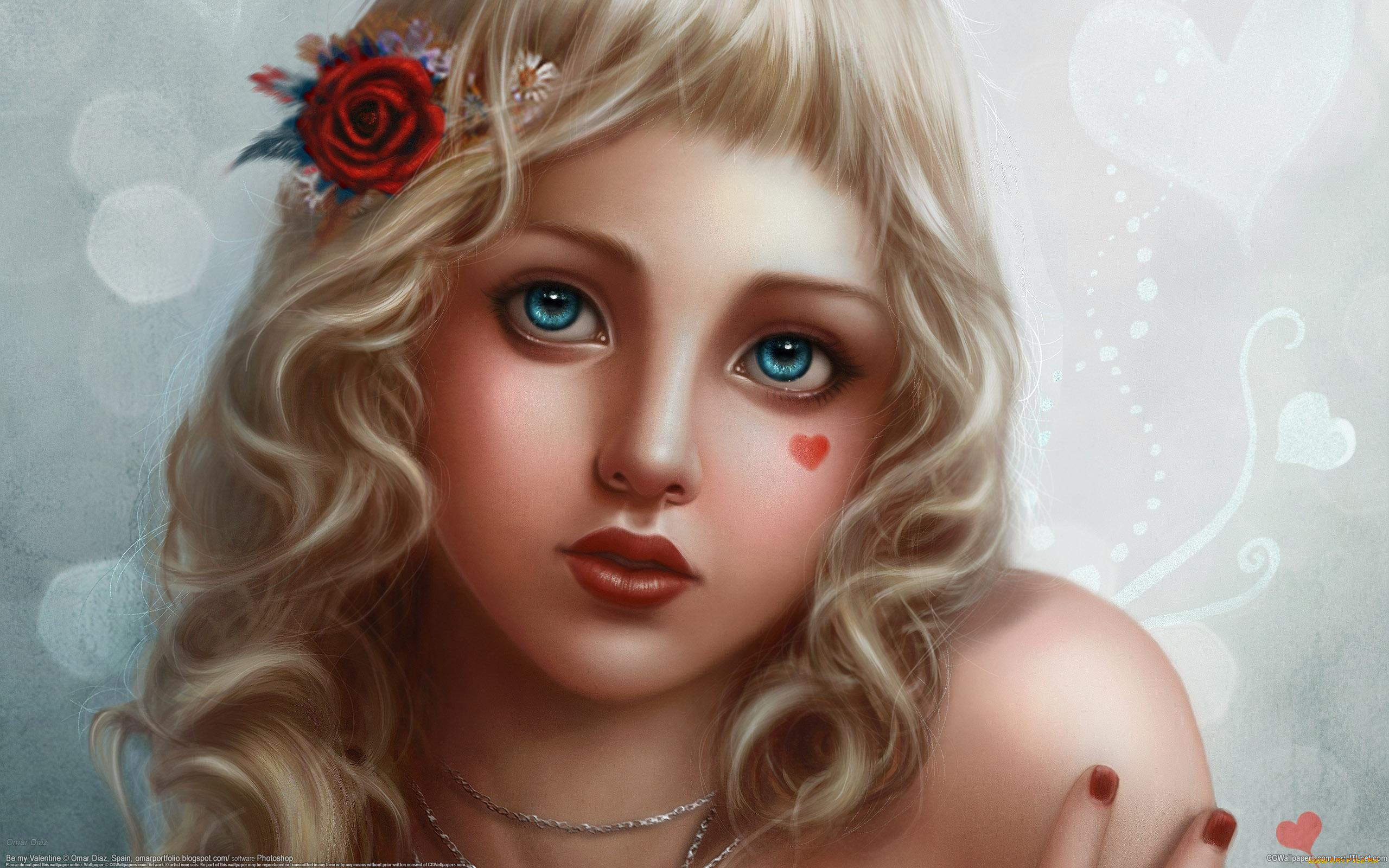 omar, diaz, фэнтези, девушки