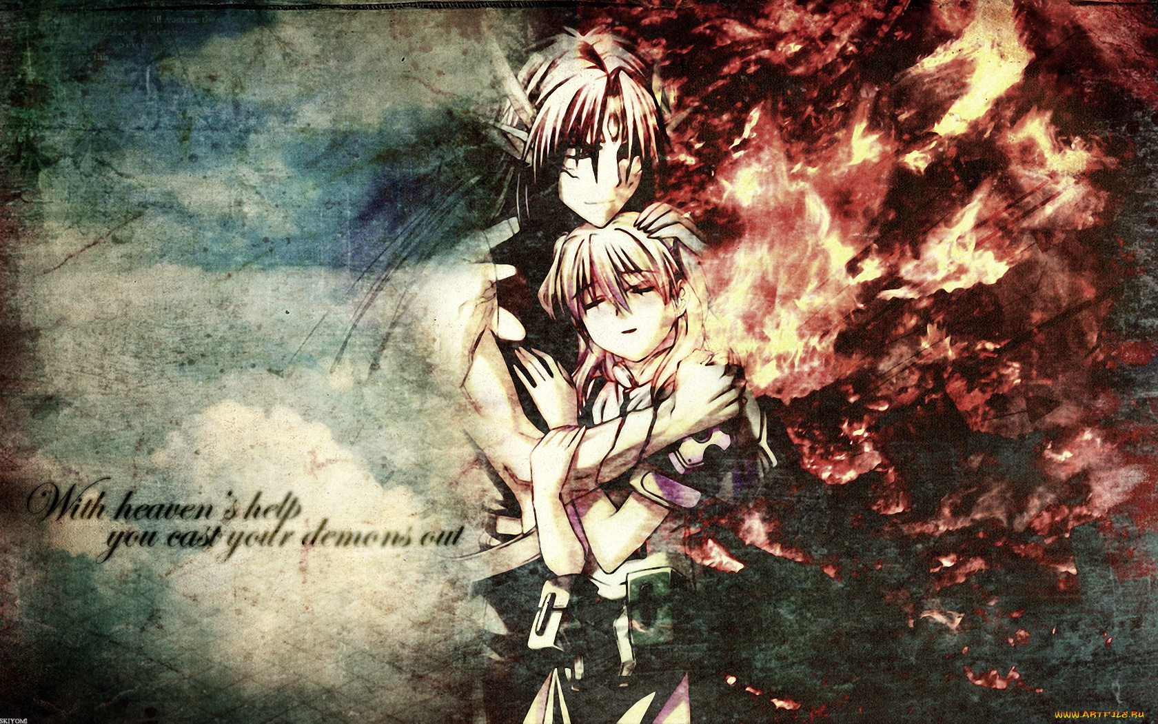 аниме, chrno, crusade, chrono, rosette