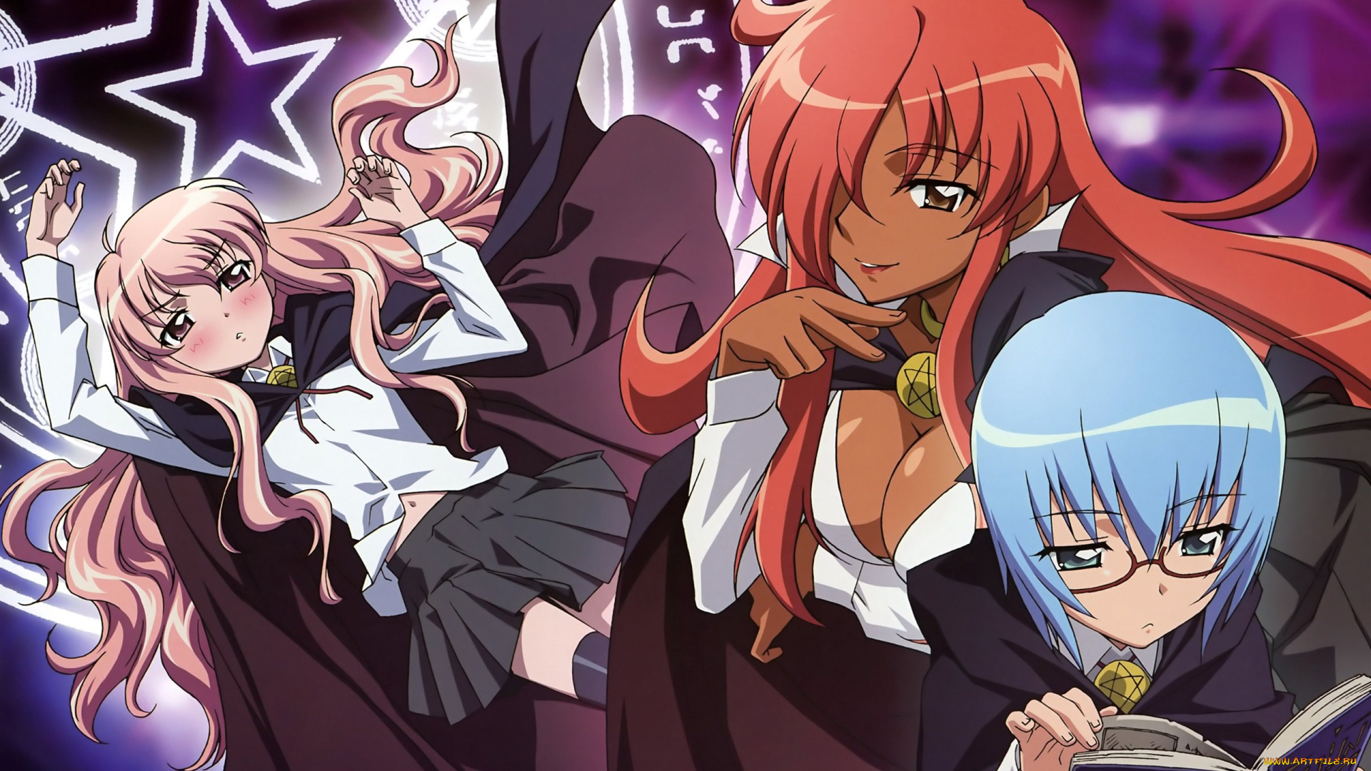 аниме, zero, no, tsukaima