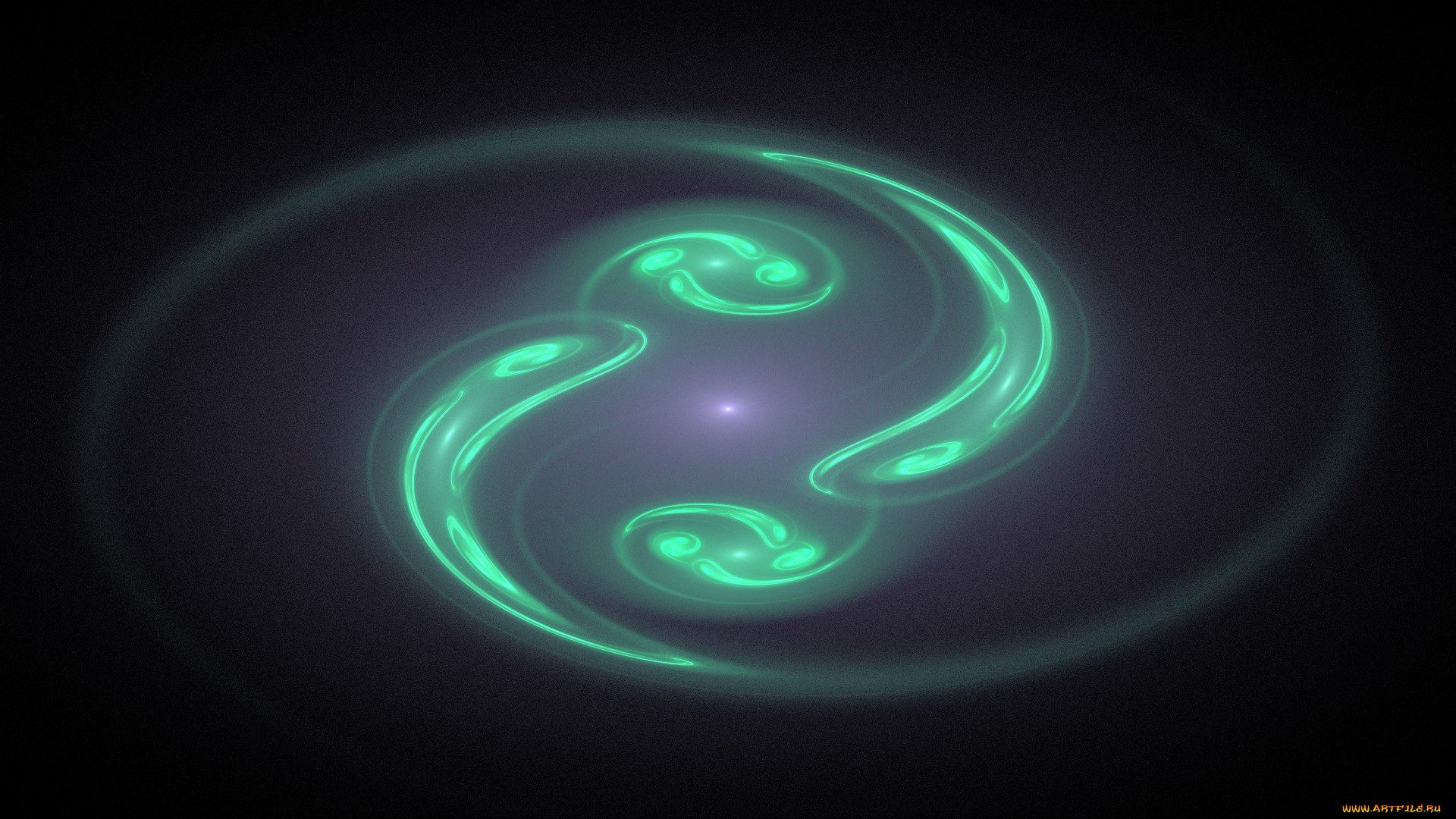 3д, графика, инь-Янь, , yin, yang, logo, yin, yang