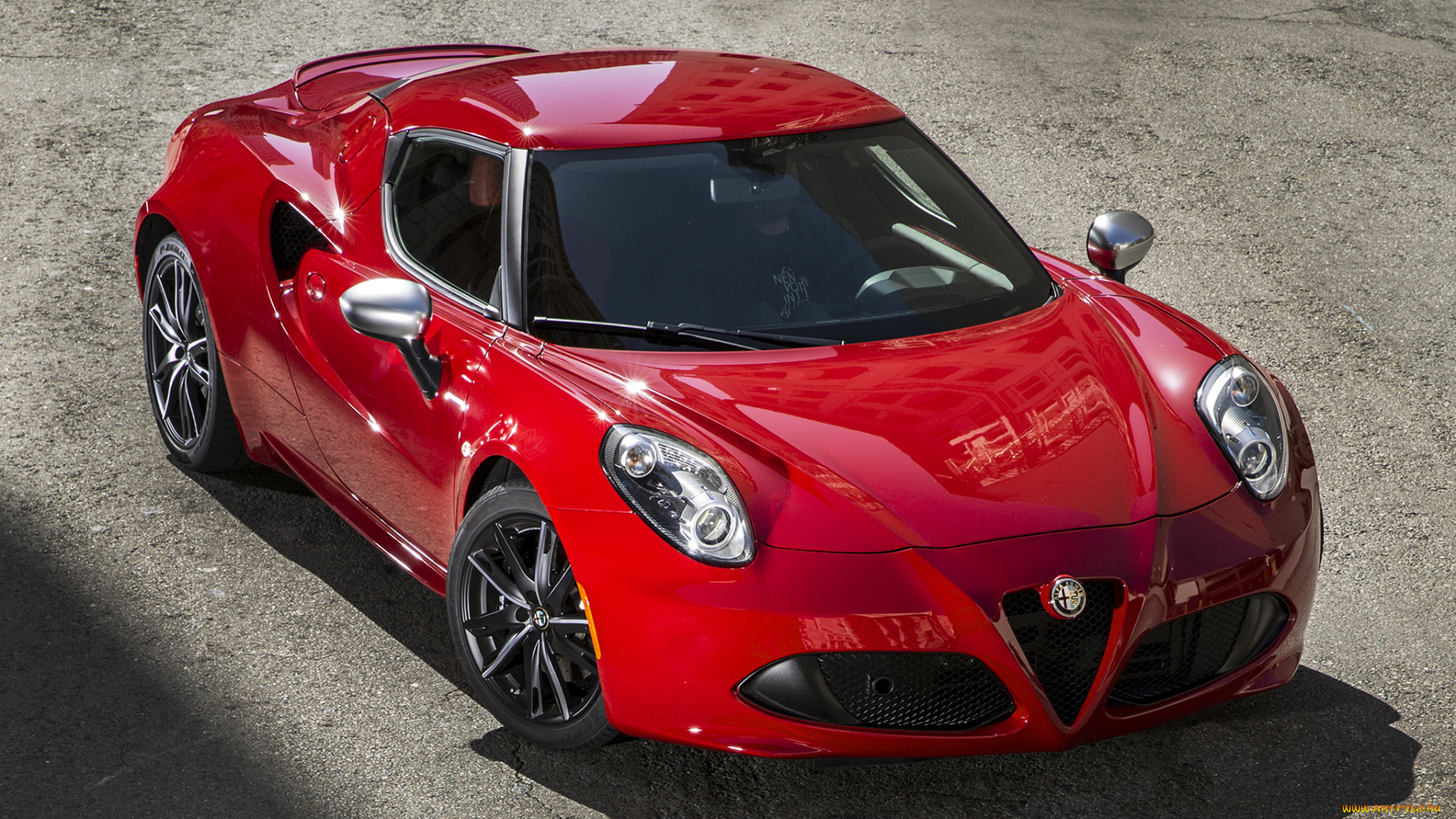 автомобили, alfa, romeo, 4c, alfa, romeo, 2015г, красны, us-spec, 960