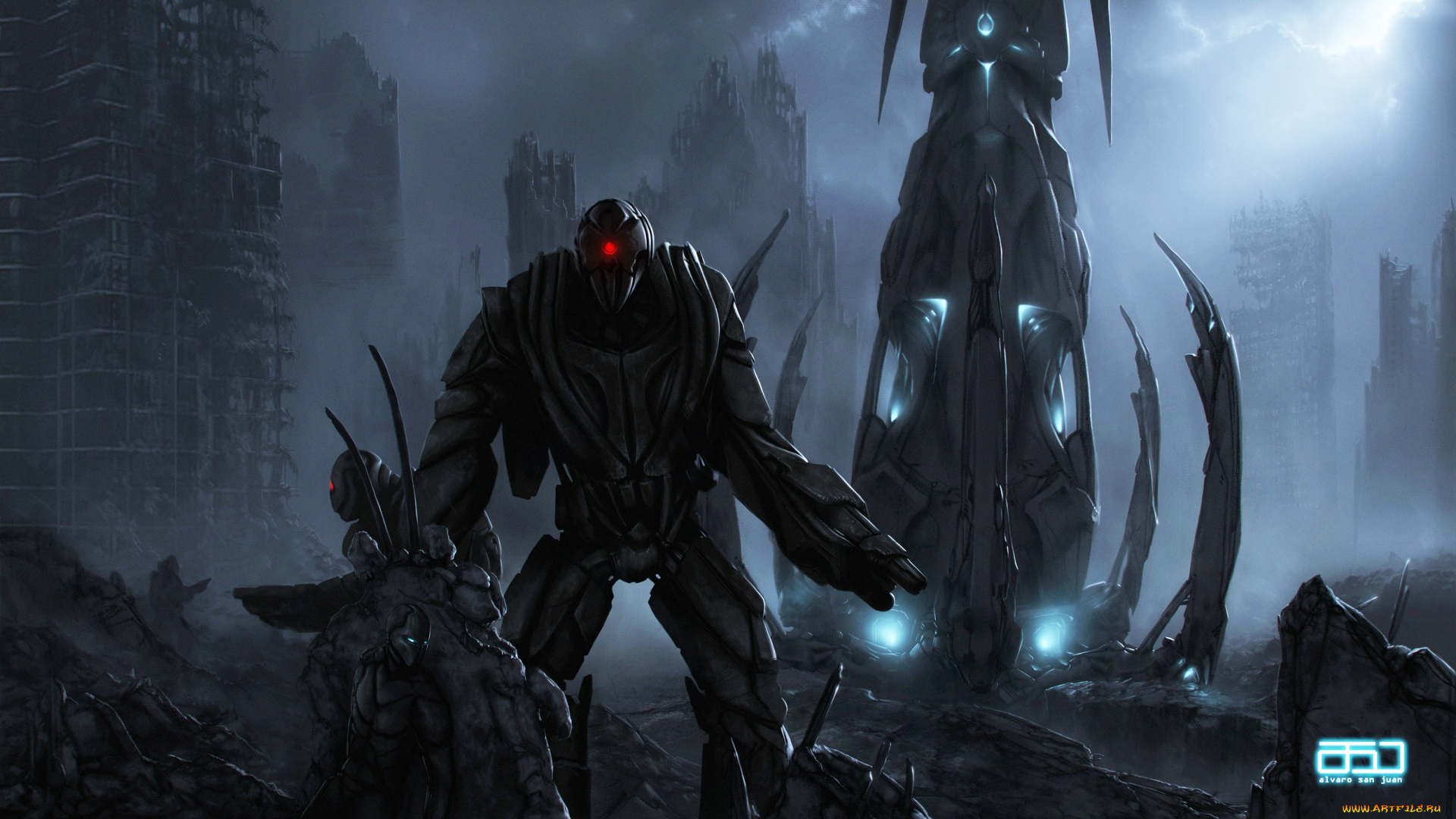 фэнтези, роботы, , киборги, , механизмы, робот