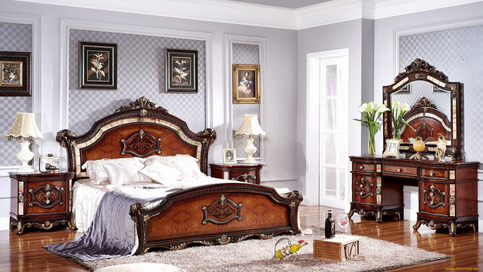 интерьер, спальня, bedroom