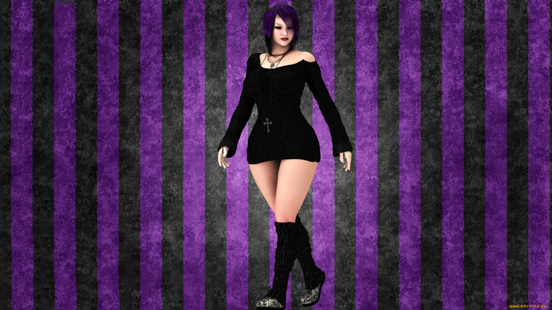 3д, графика, люди, , people, девушка, фон, взгляд