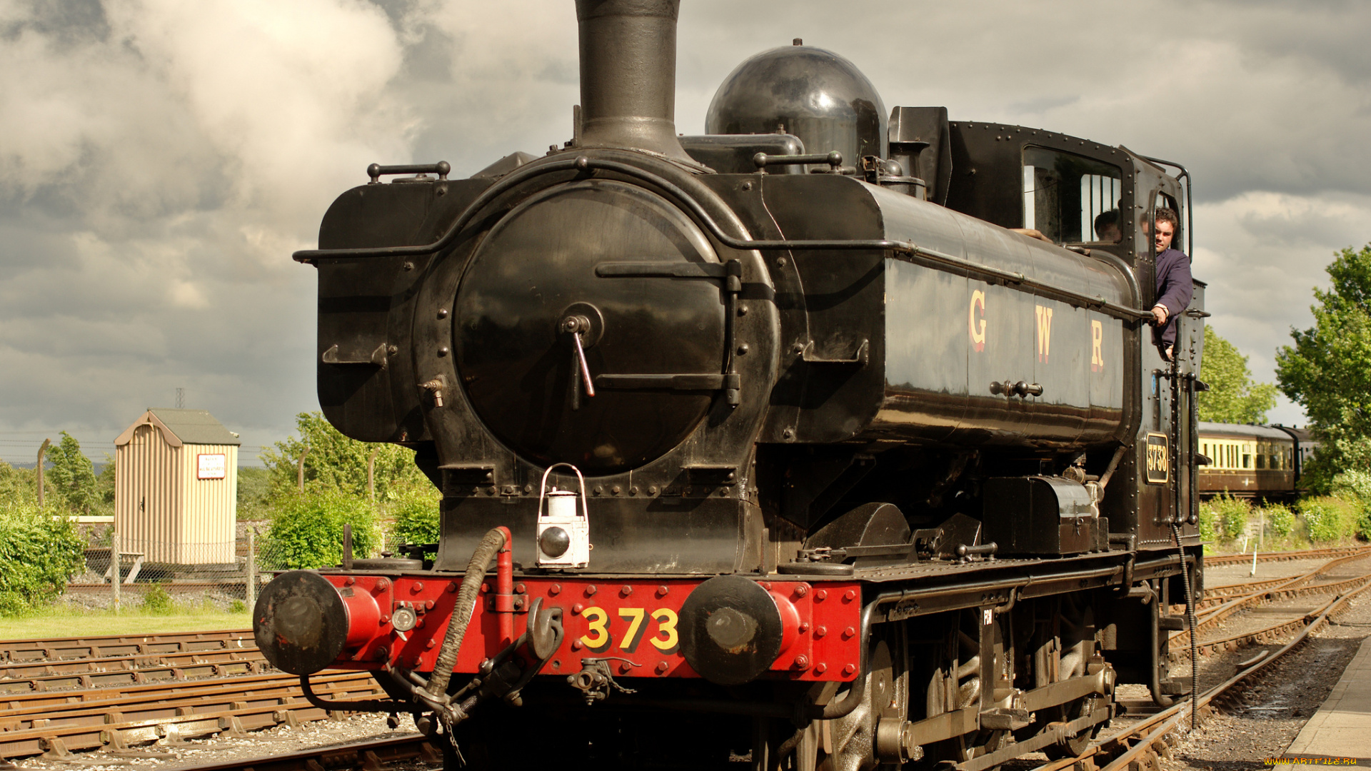 техника, паровозы, паровоз, дорога, рельсы, железная