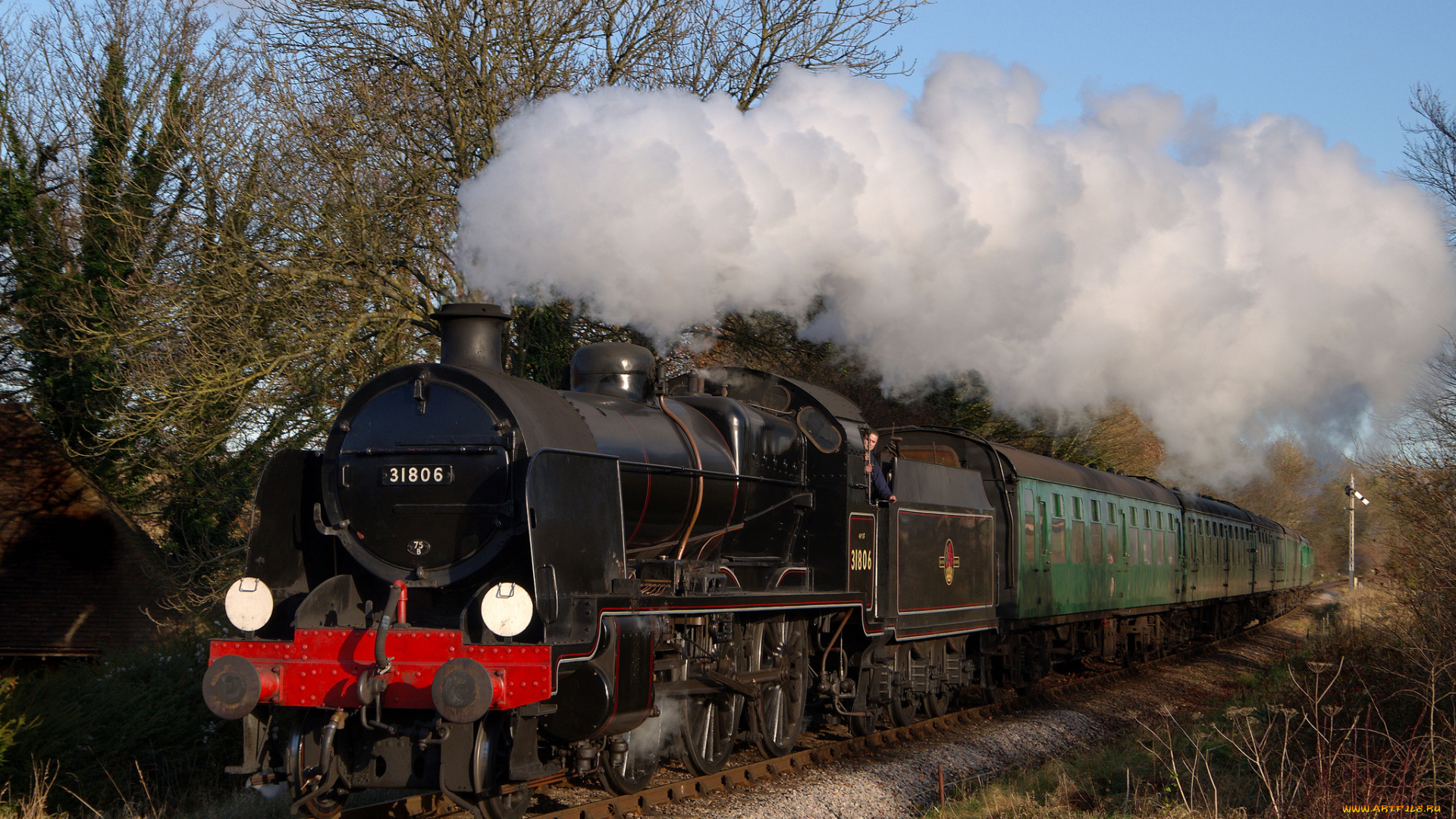 техника, паровозы, паровоз, рельсы, дорога, железная