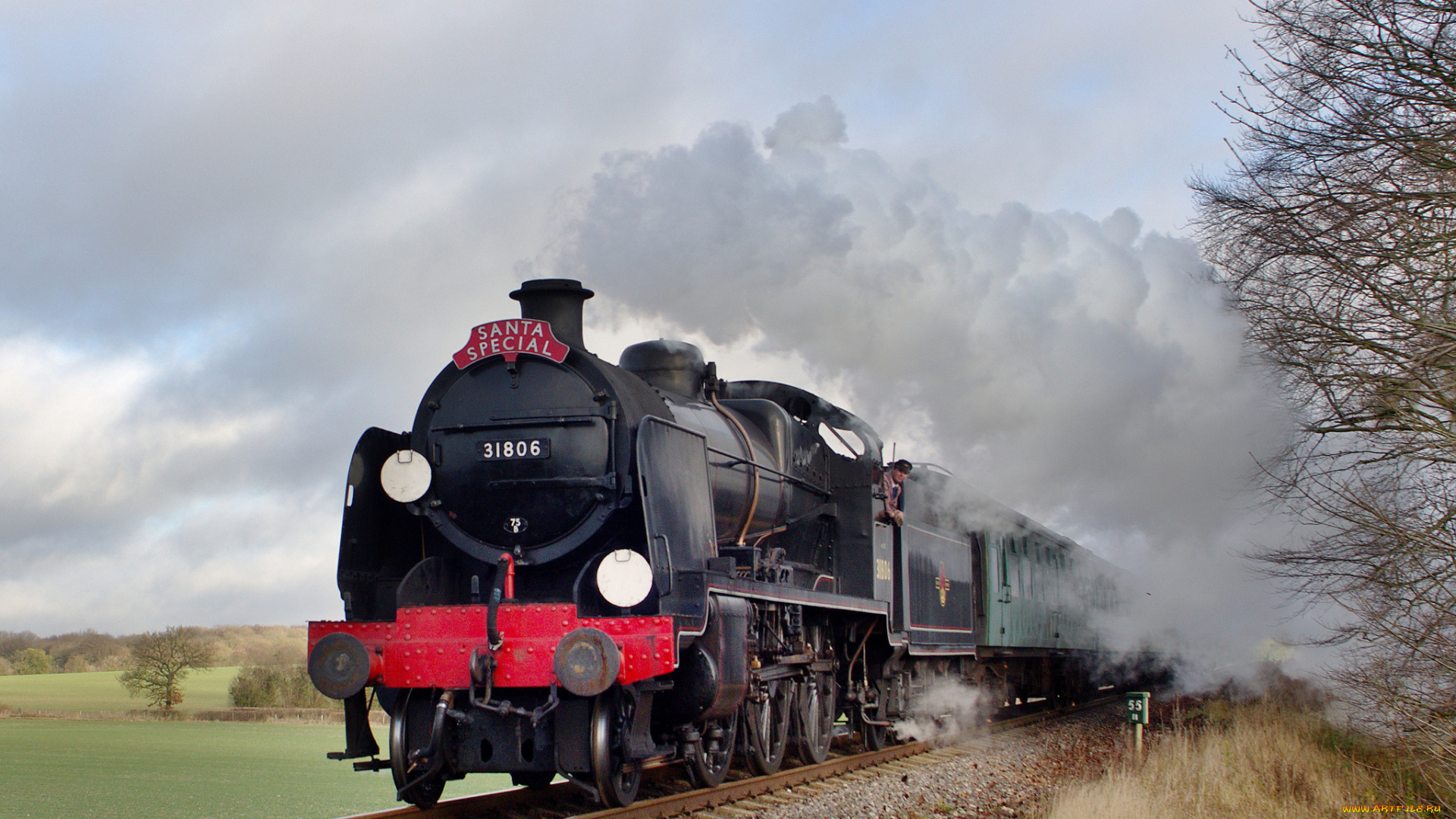 техника, паровозы, паровоз, рельсы, дорога, железная