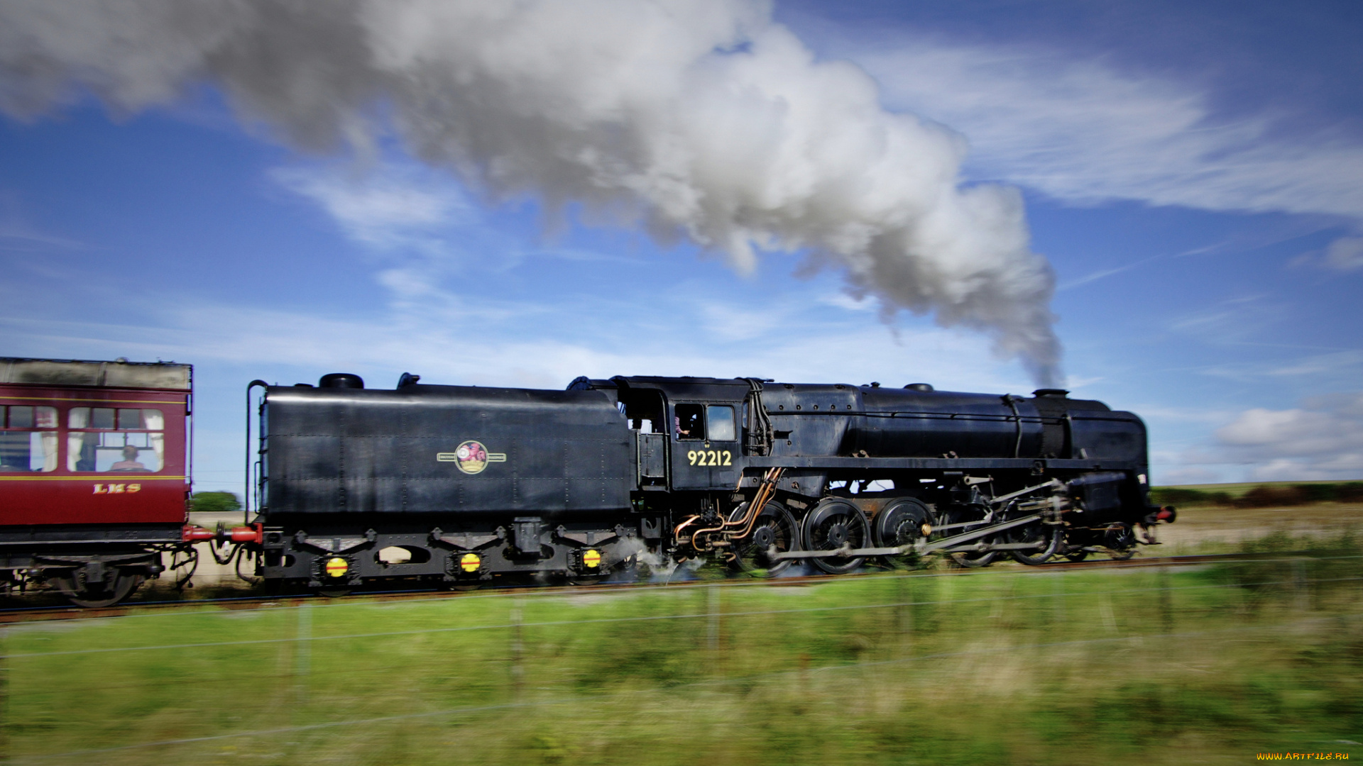 техника, паровозы, паровоз, рельсы, дорога, железная