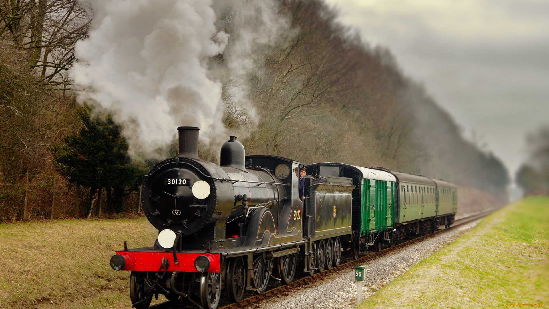 техника, паровозы, паровоз, рельсы, дорога, железная