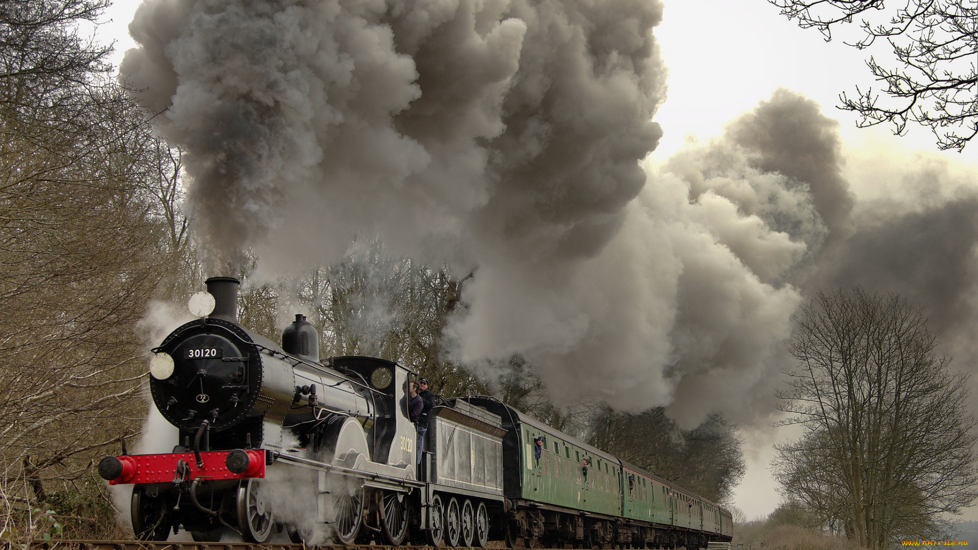 техника, паровозы, паровоз, рельсы, дорога, железная