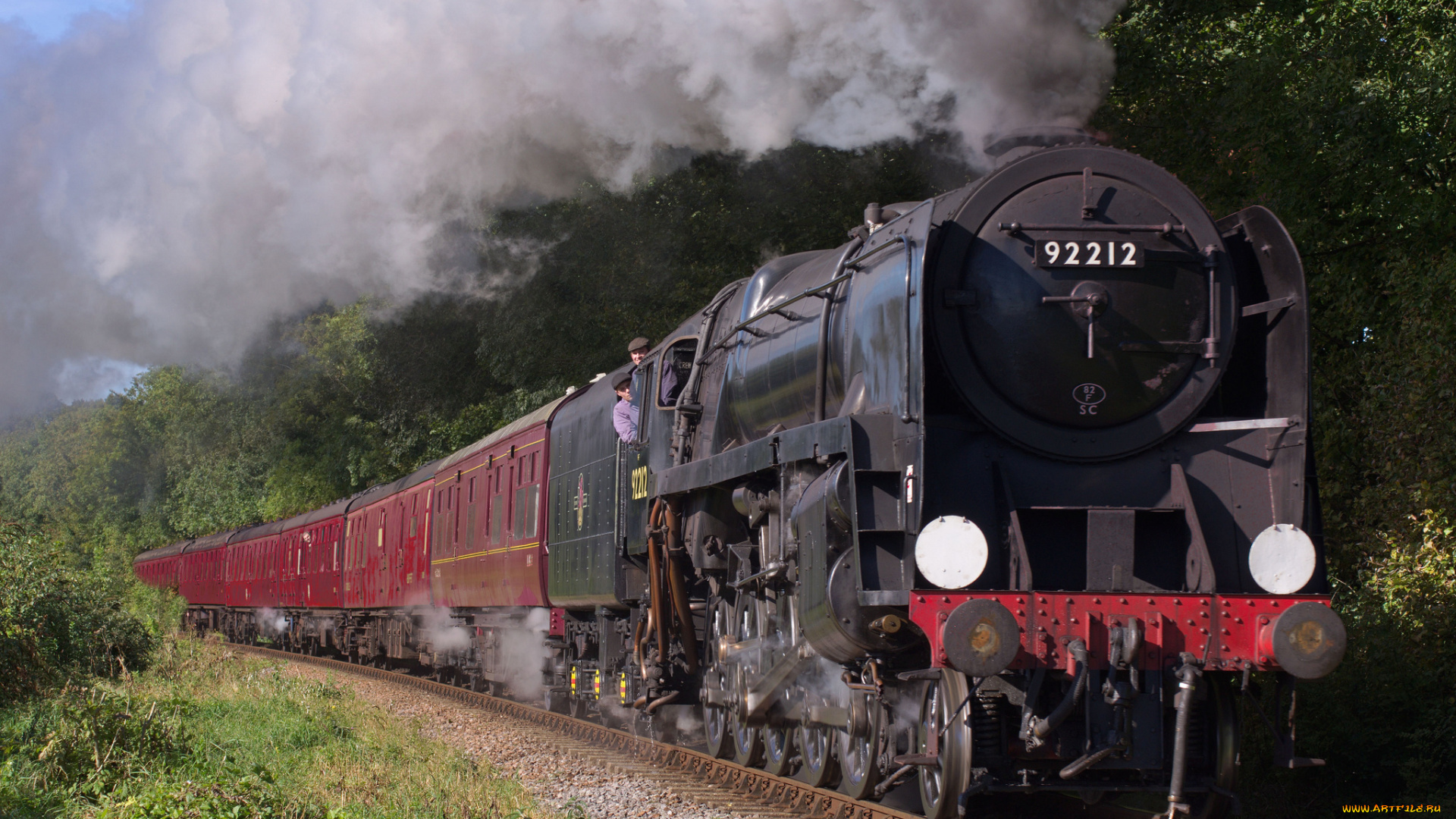 техника, паровозы, паровоз, рельсы, дорога, железная