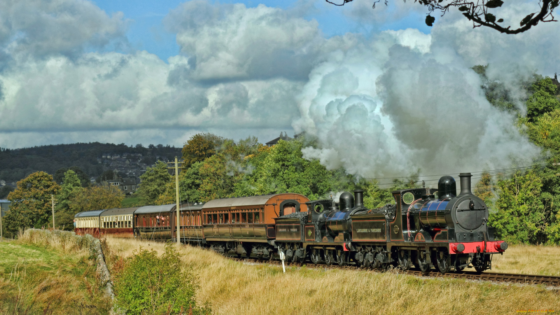 техника, паровозы, паровоз, рельсы, дорога, железная
