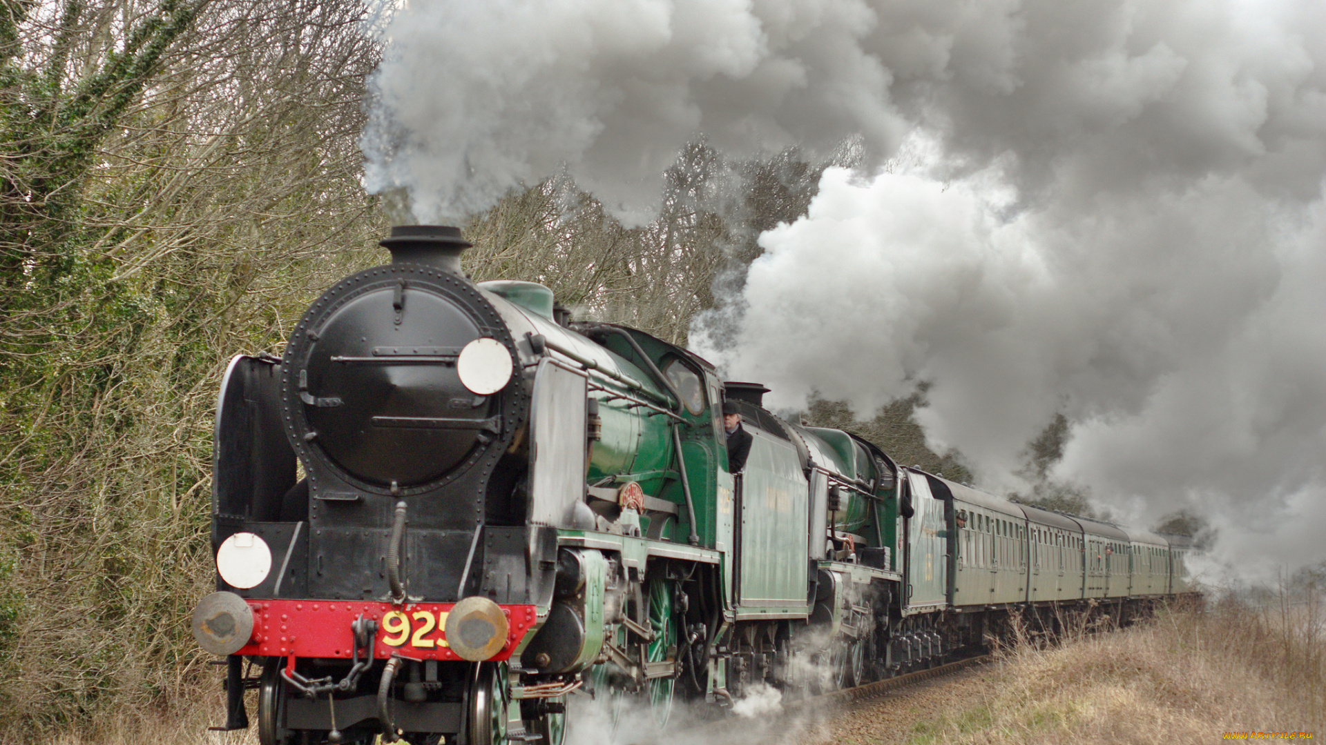 техника, паровозы, рельсы, паровоз, дорога, железная