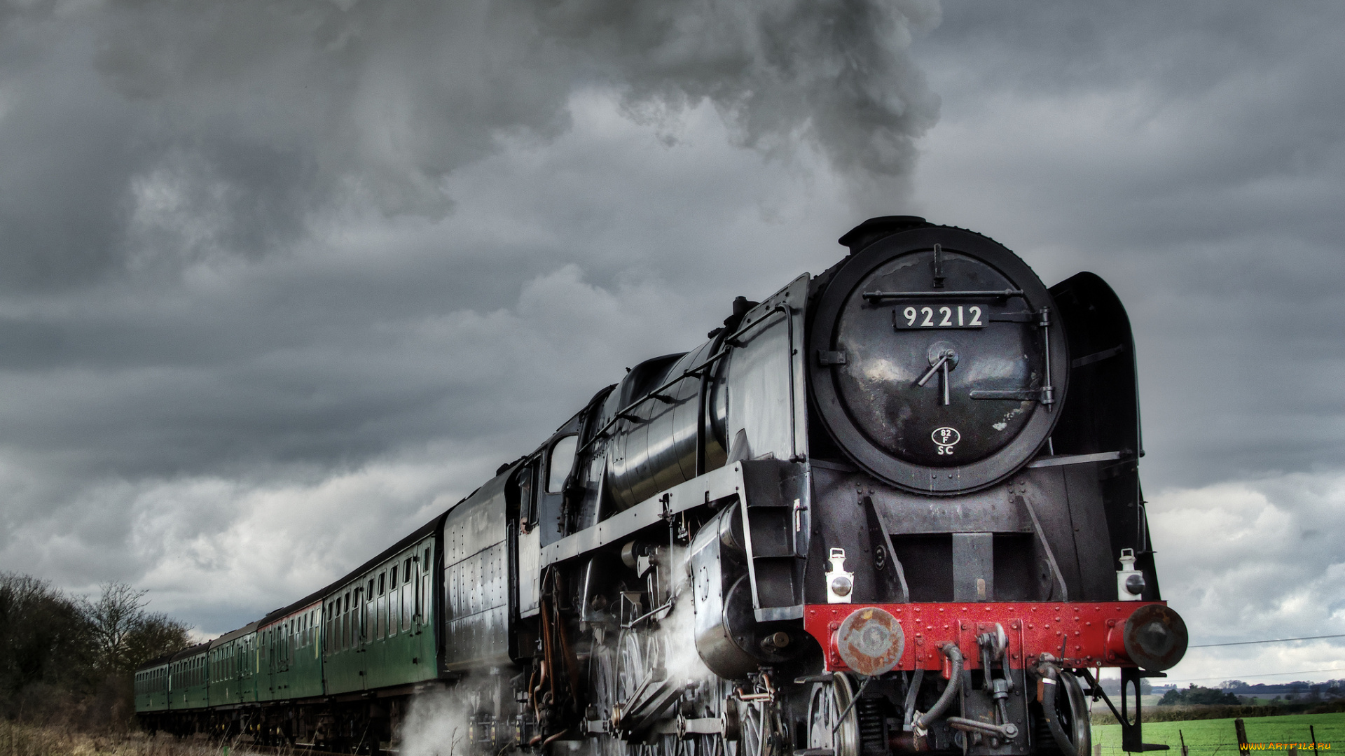 техника, паровозы, железная, паровоз, рельсы, дорога