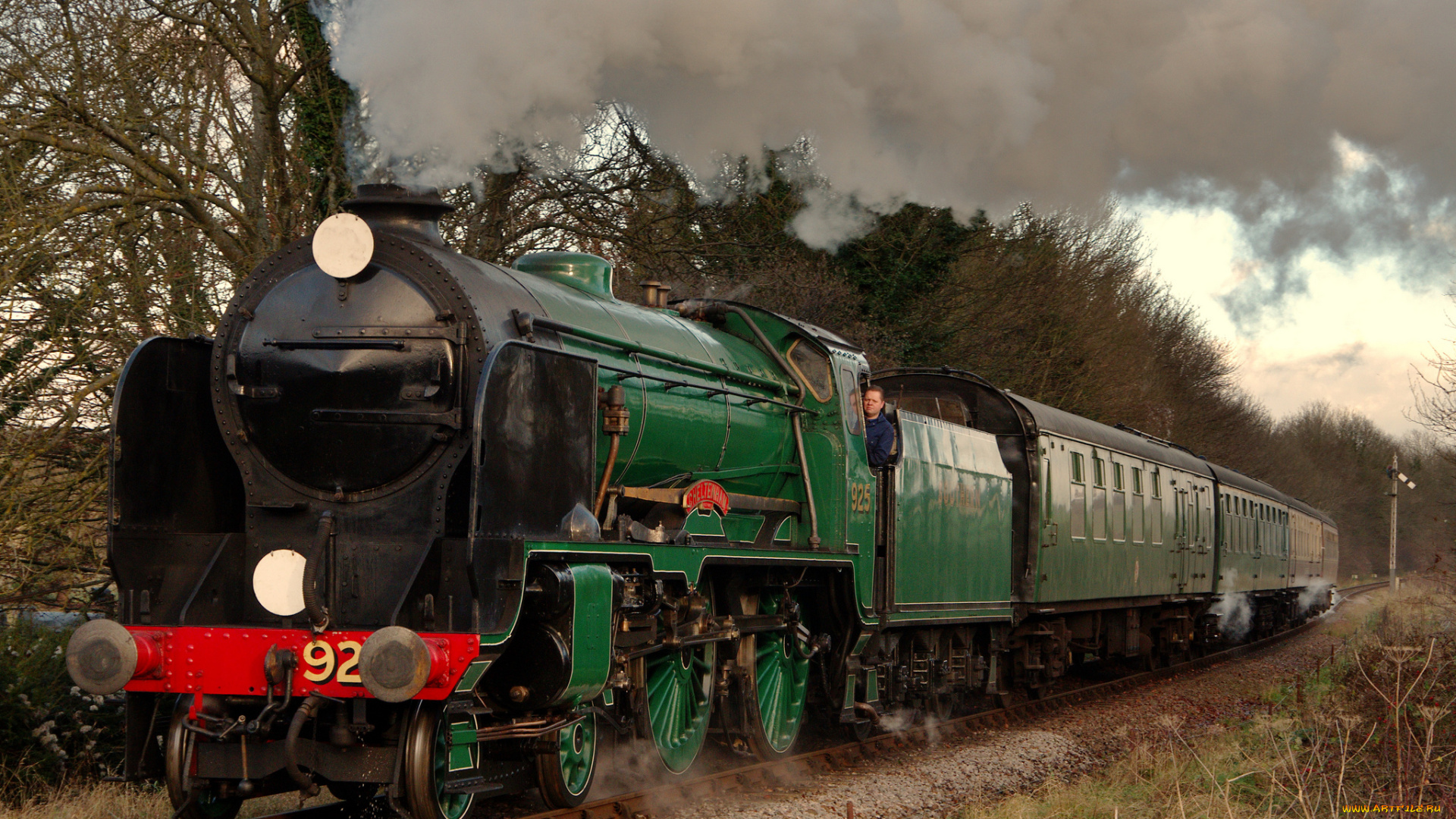 техника, паровозы, железная, паровоз, рельсы, дорога