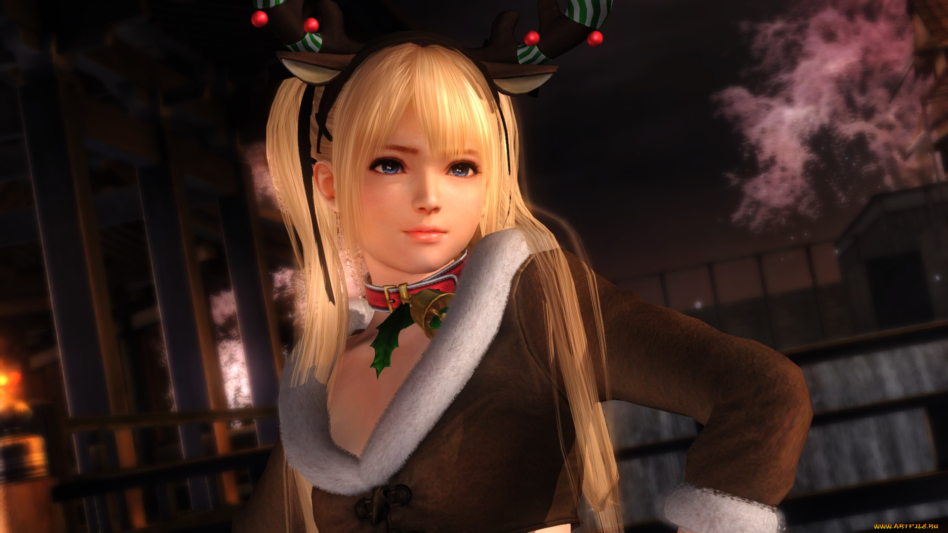 видео, игры, dead, or, alive, 5, девушка, взгляд, фон