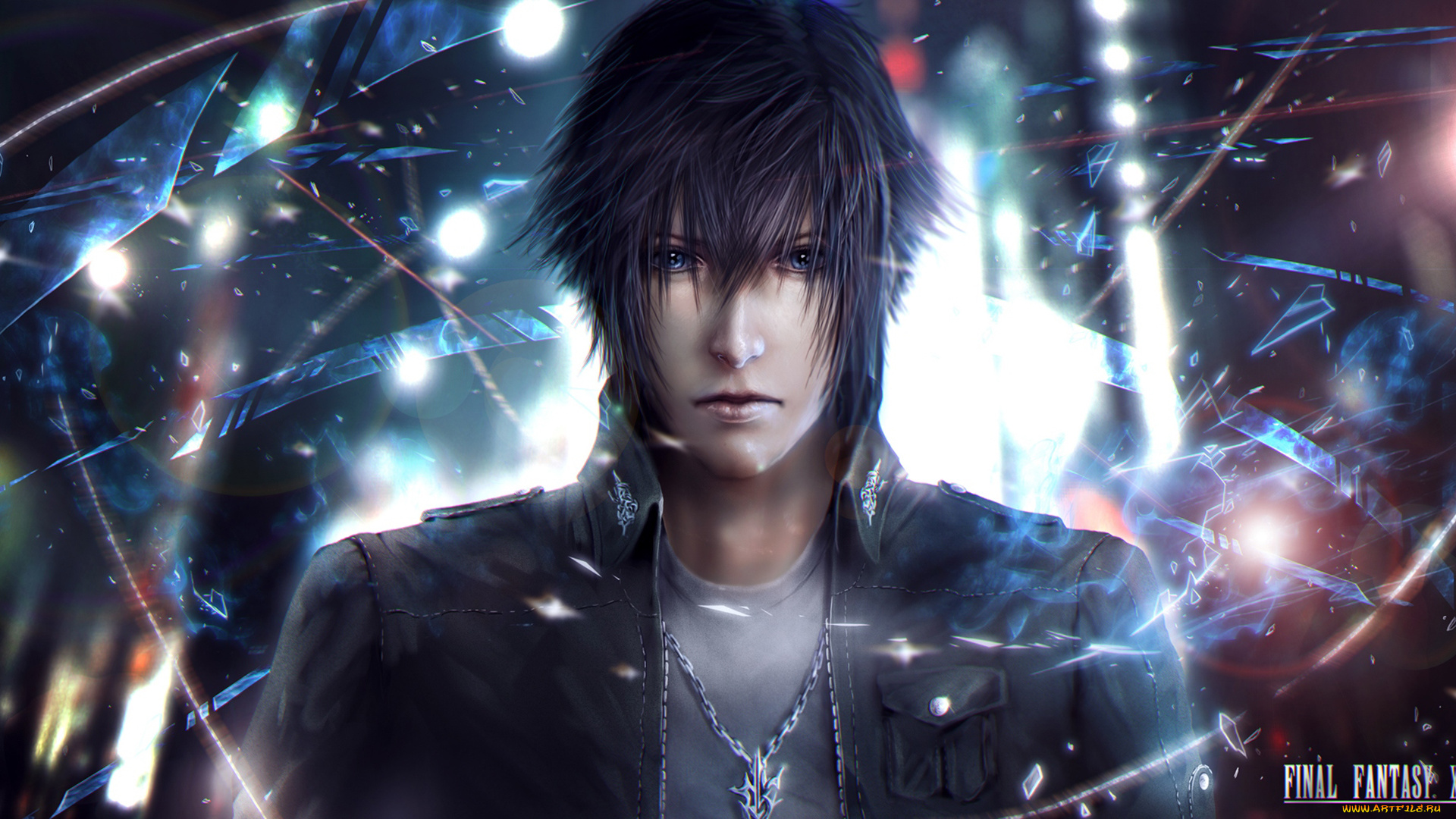 видео, игры, final, fantasy, xv, square, enix, noctis, lucis, caelum, final, fantasy, xv, парень, art, лицо