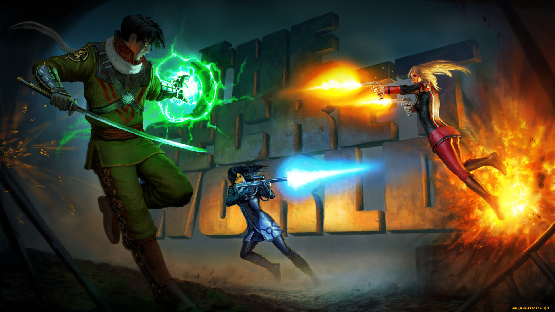 видео, игры, the, secret, world, ролевая, action, мир, тайный, world, the, secret