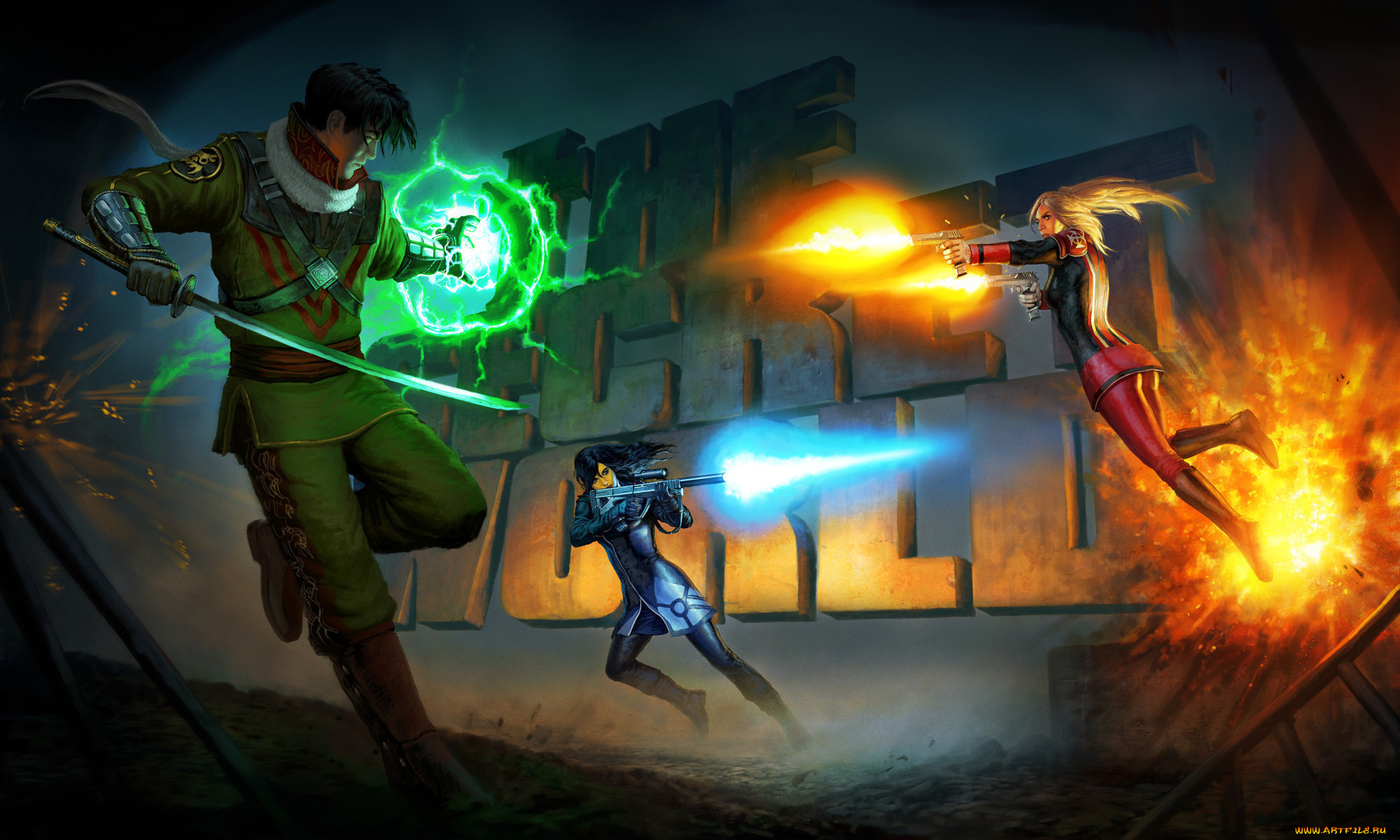 видео, игры, the, secret, world, ролевая, action, мир, тайный, world, the, secret