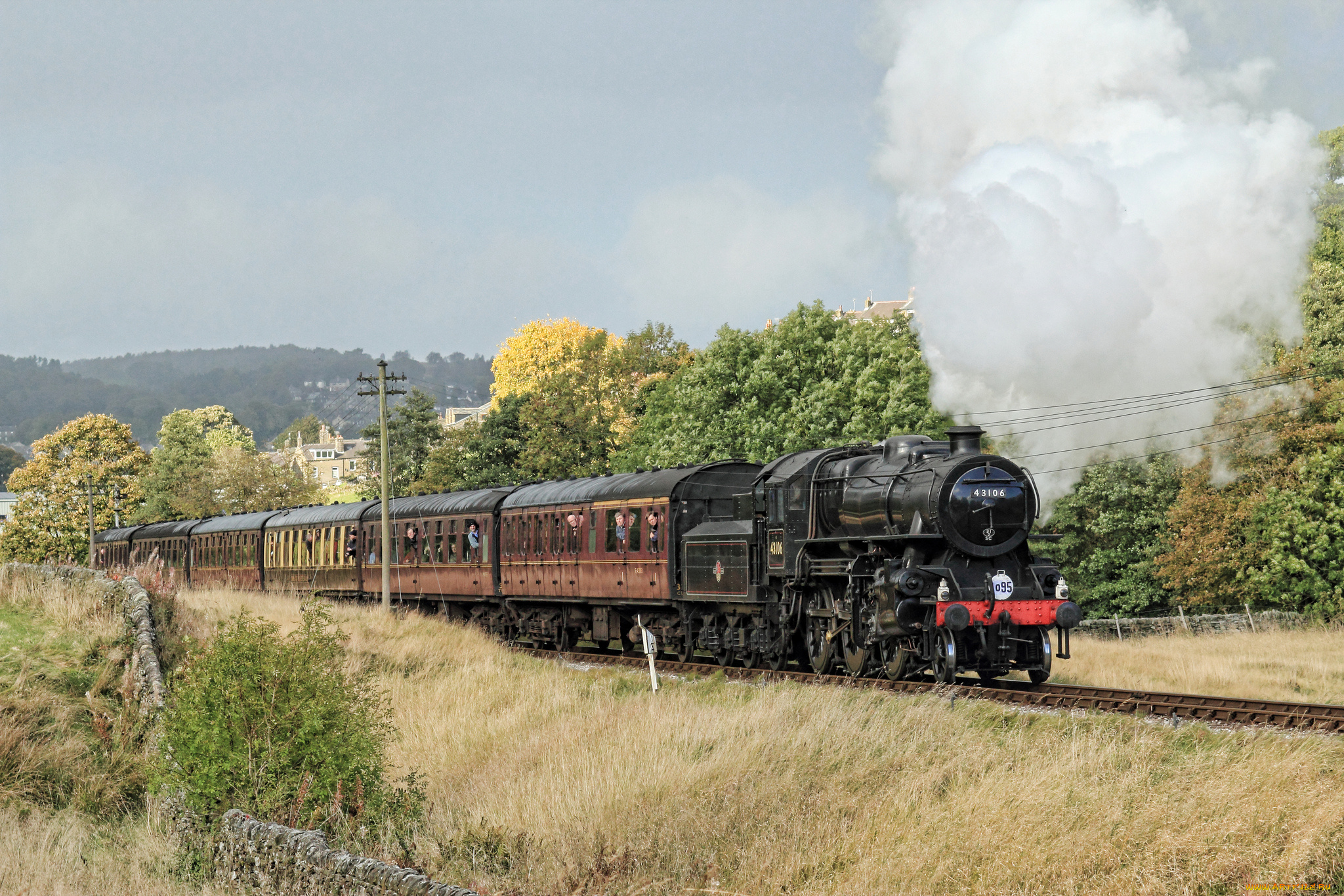 техника, паровозы, паровоз, рельсы, дорога, железная