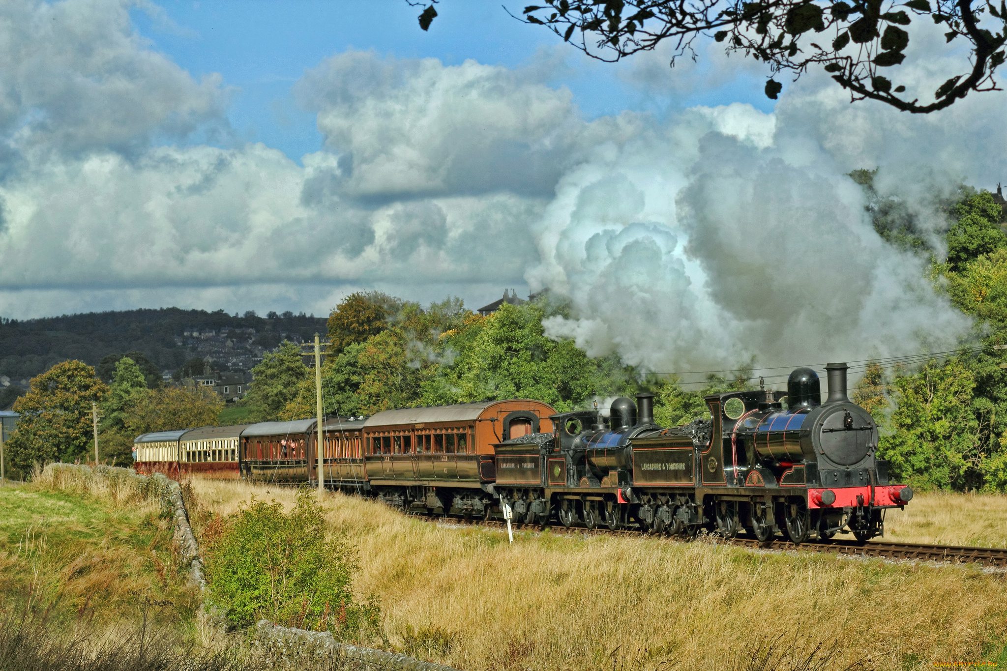 техника, паровозы, паровоз, рельсы, дорога, железная
