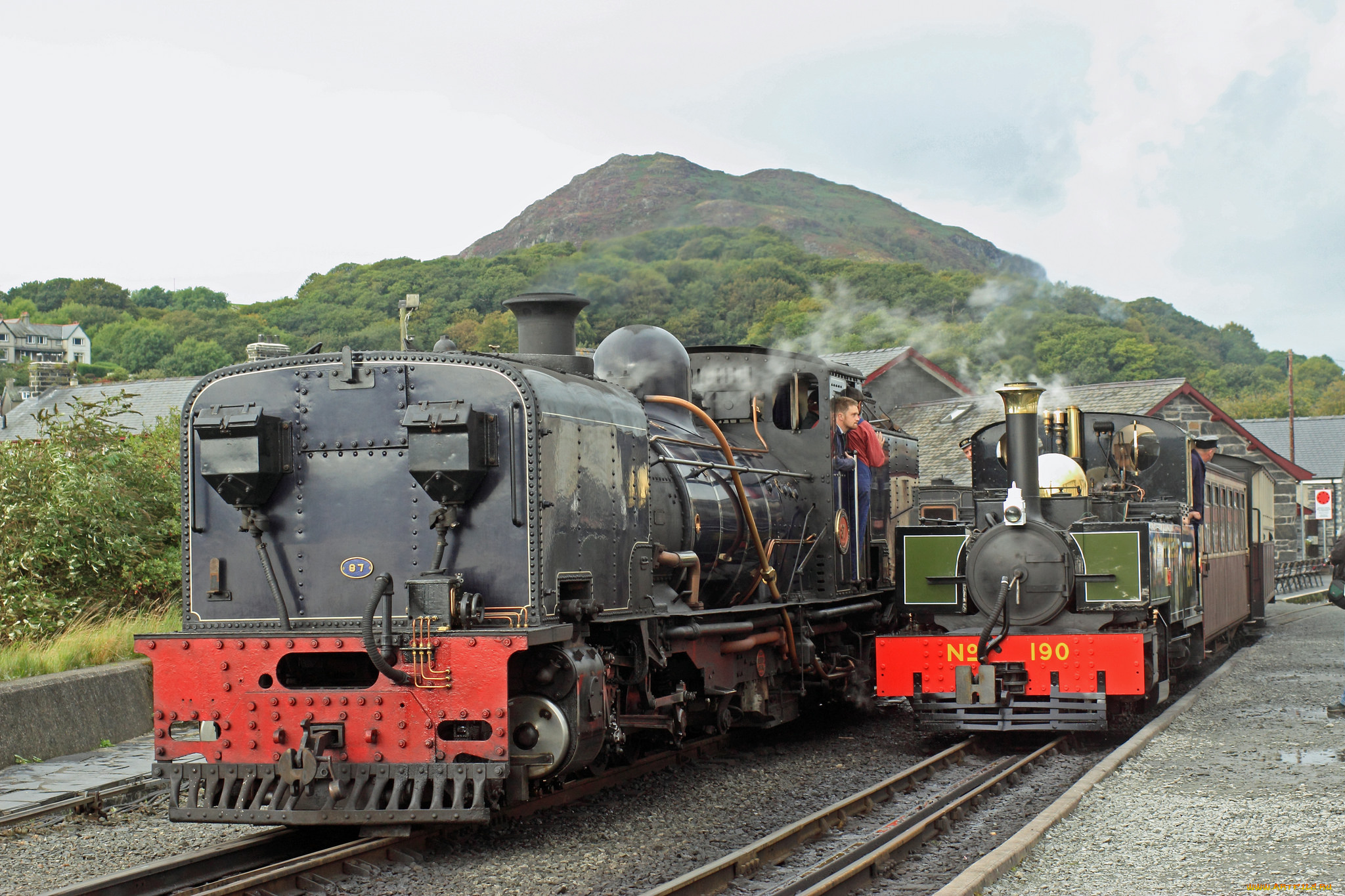 техника, паровозы, паровоз, рельсы, дорога, железная