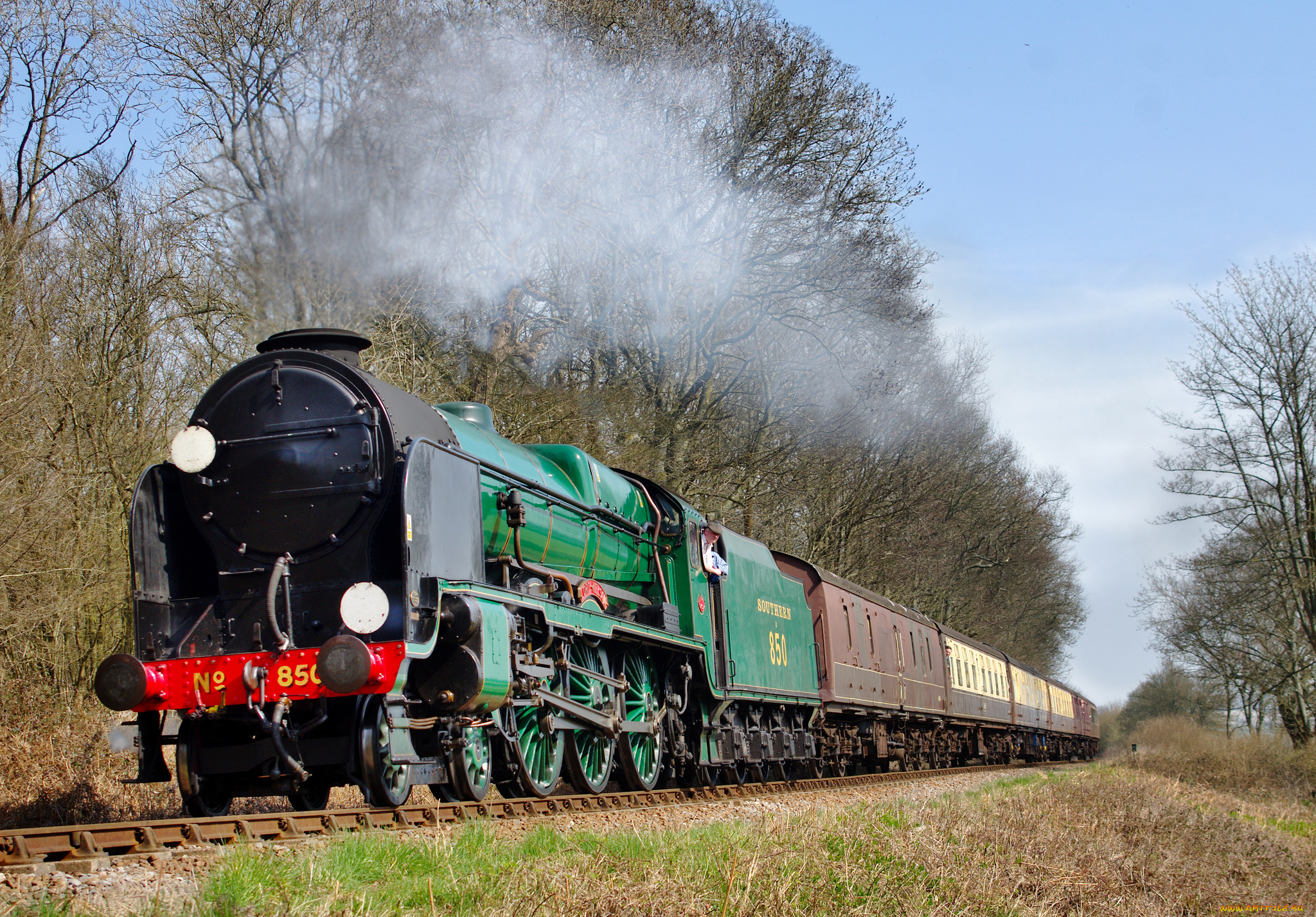 техника, паровозы, паровоз, рельсы, дорога, железная