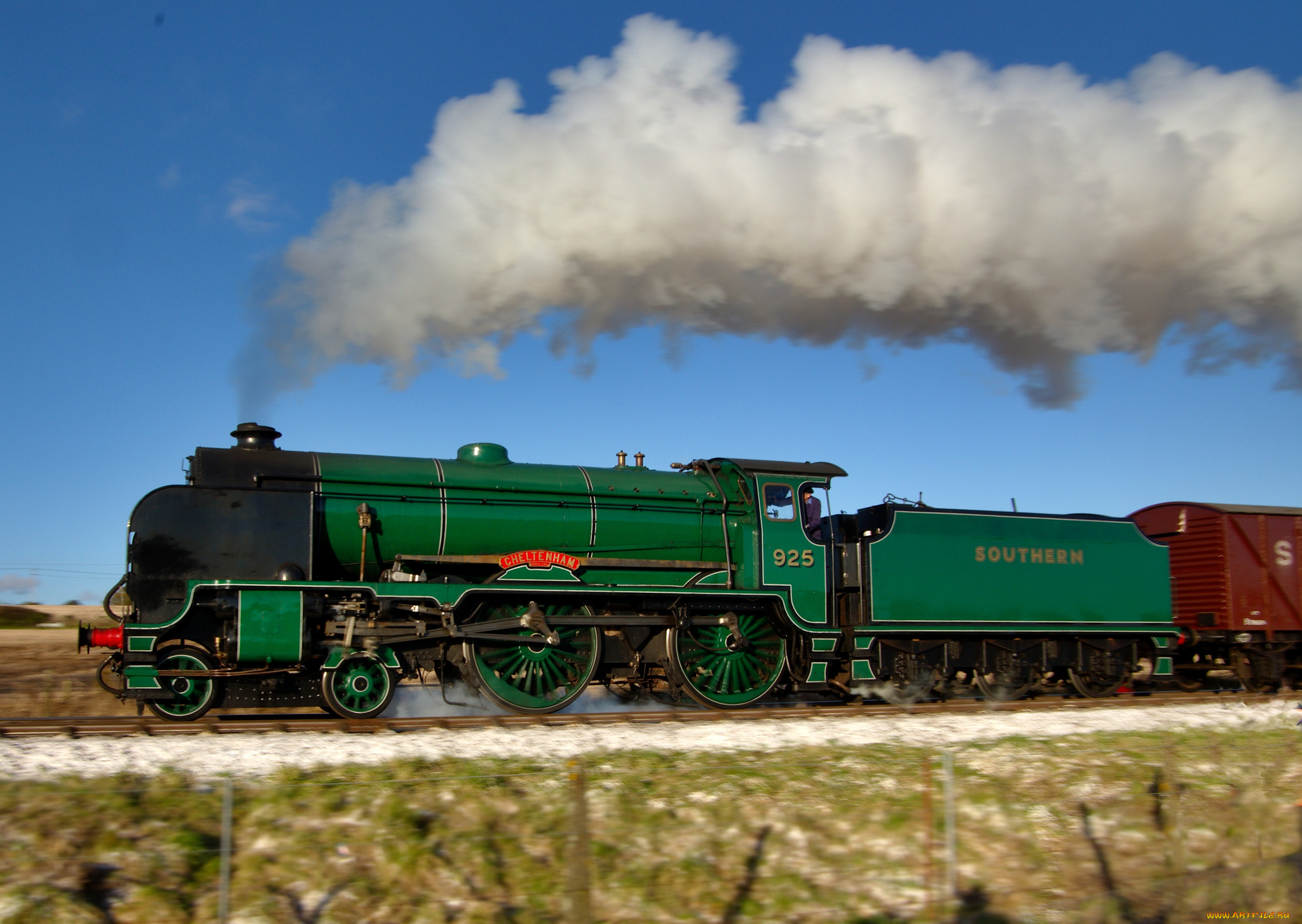 техника, паровозы, паровоз, рельсы, дорога, железная