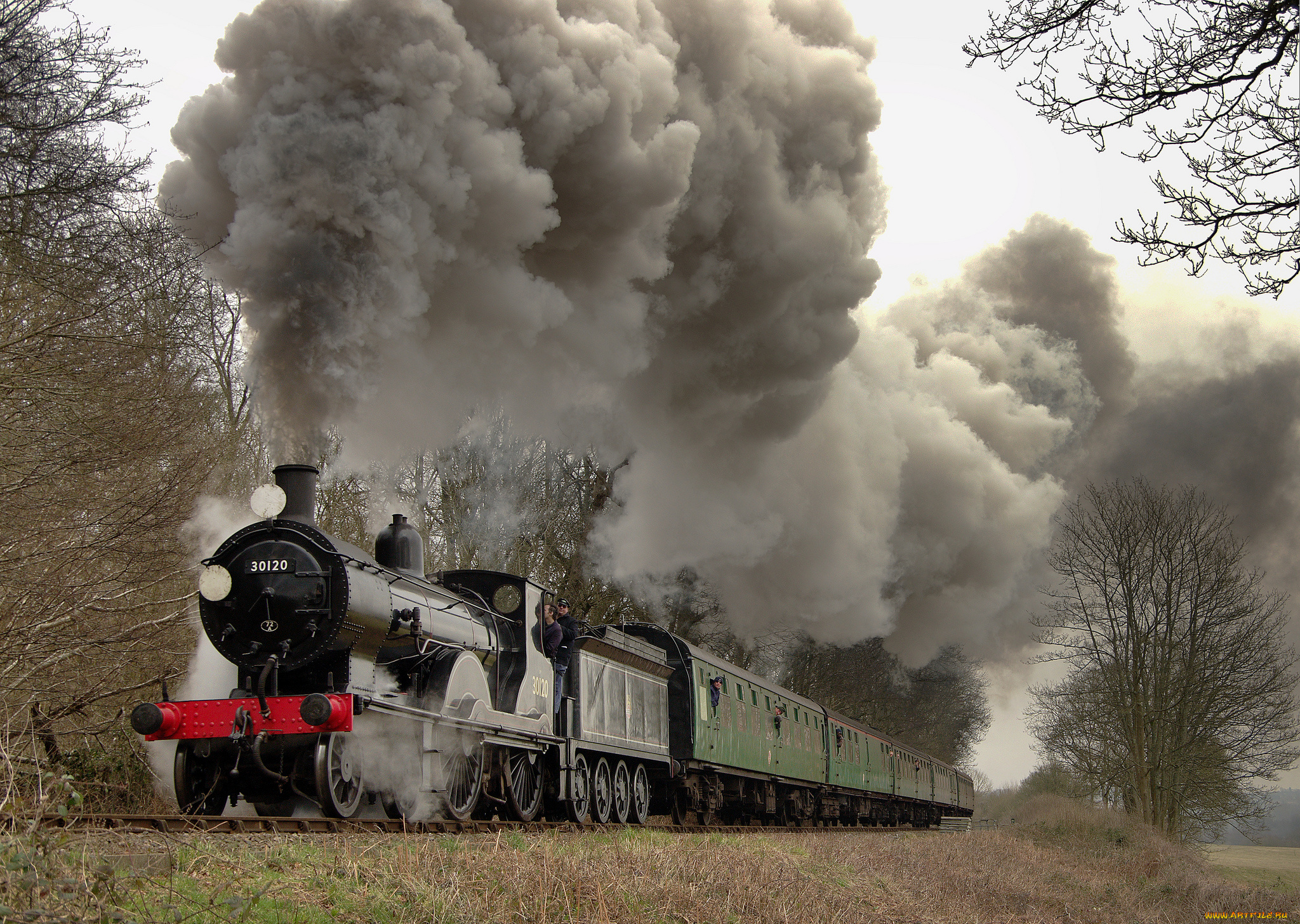 техника, паровозы, паровоз, рельсы, дорога, железная