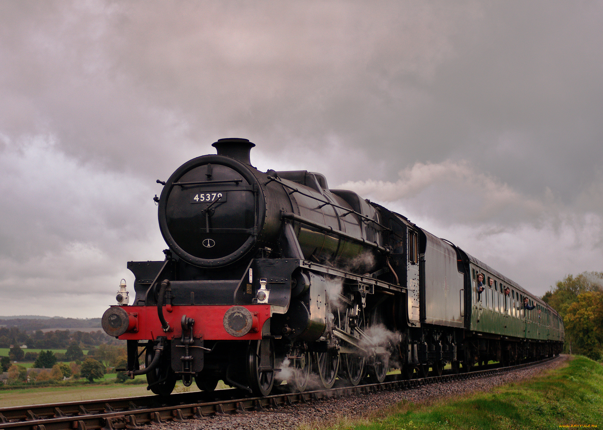 техника, паровозы, паровоз, рельсы, дорога, железная