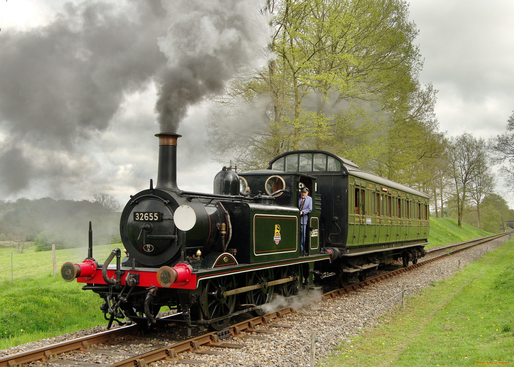 техника, паровозы, паровоз, рельсы, дорога, железная