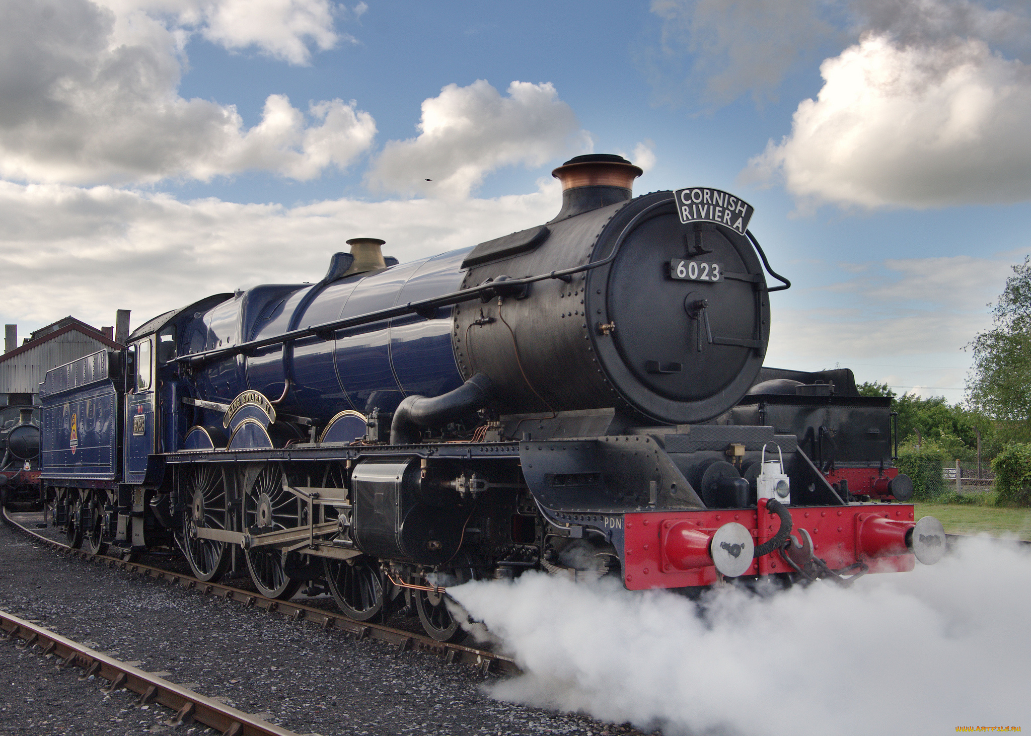 техника, паровозы, дорога, железная, паровоз, рельсы