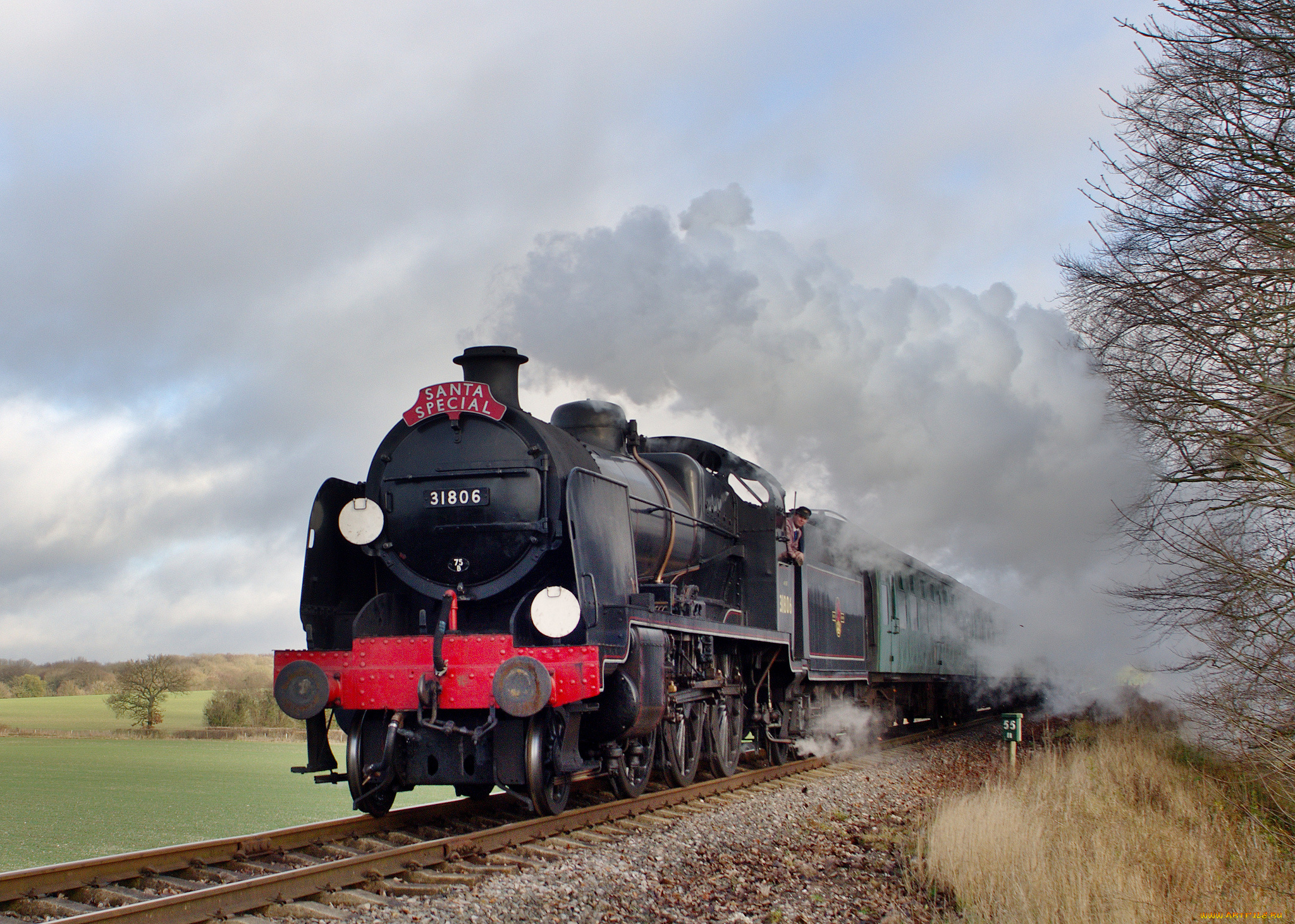 техника, паровозы, паровоз, рельсы, дорога, железная