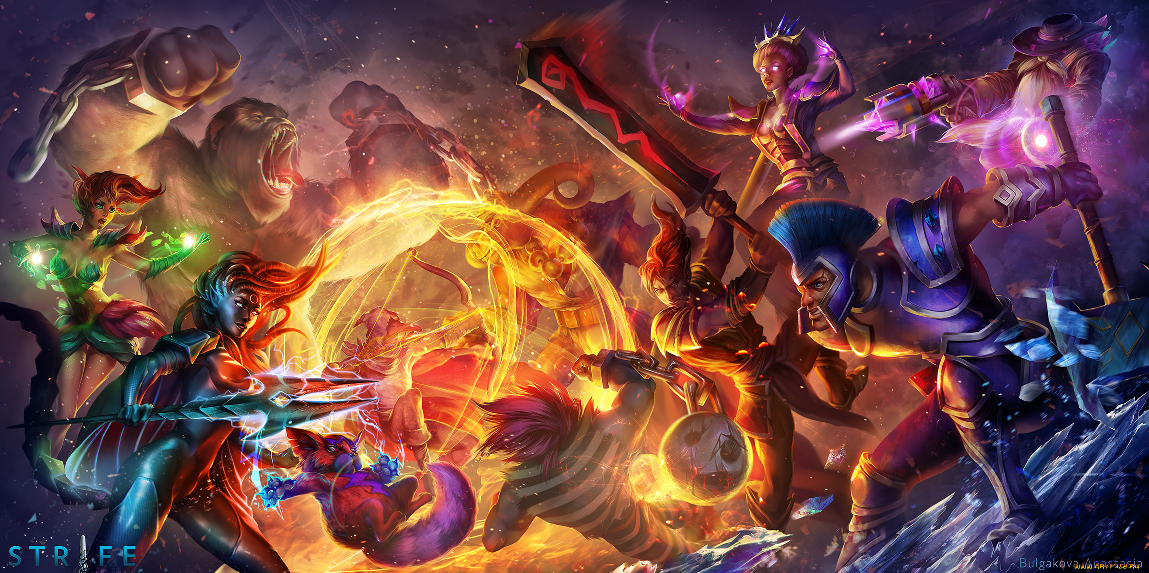 strife, видео, игры, ~~~другое~~~, персонажи