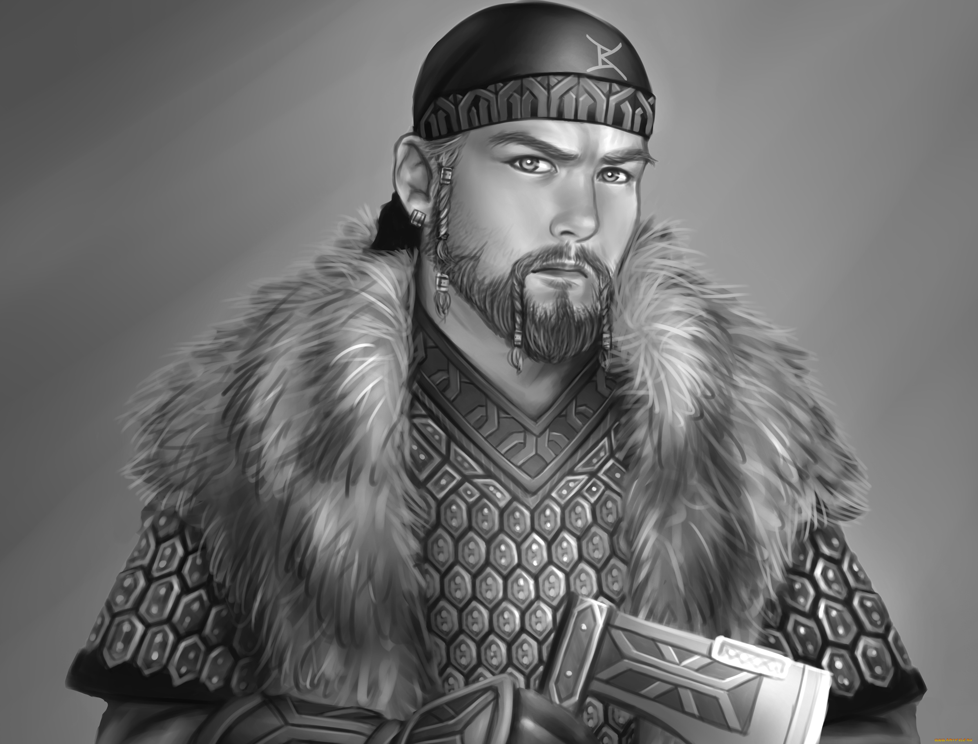 рисованное, люди, мужчина, фон, взгляд