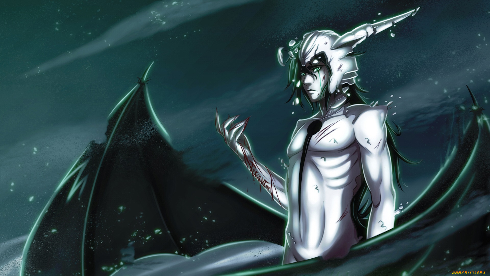 аниме, bleach, улькиорра