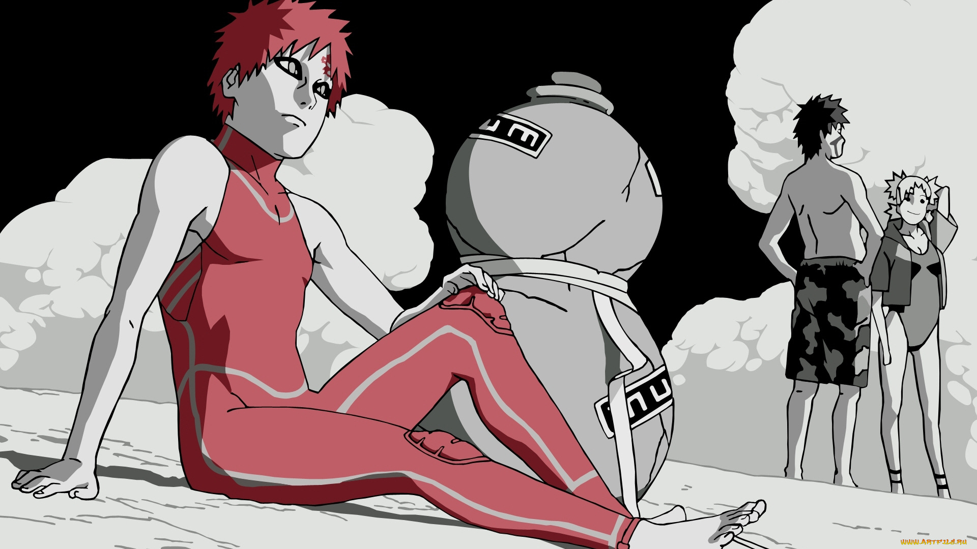 аниме, naruto, гаара