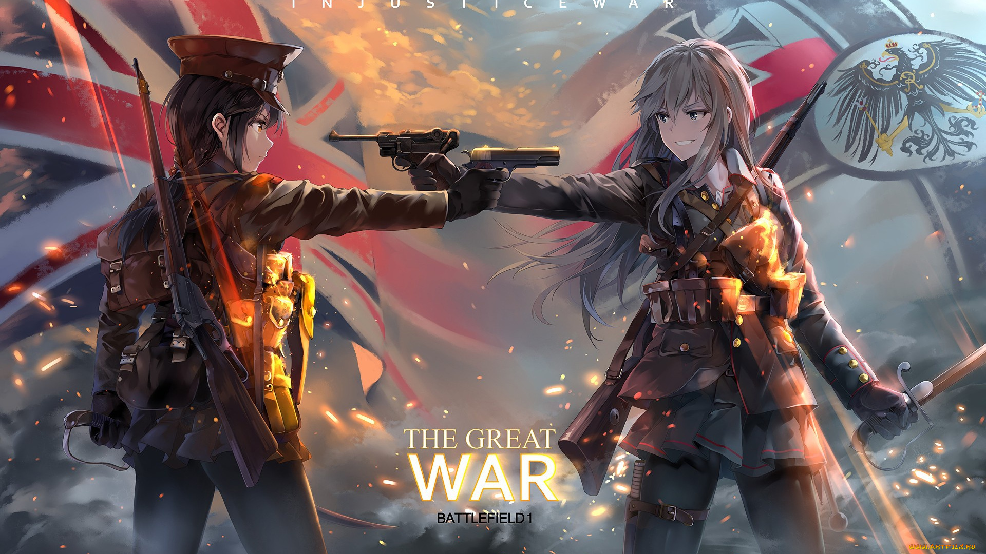 аниме, оружие, , техника, , технологии, battlefield