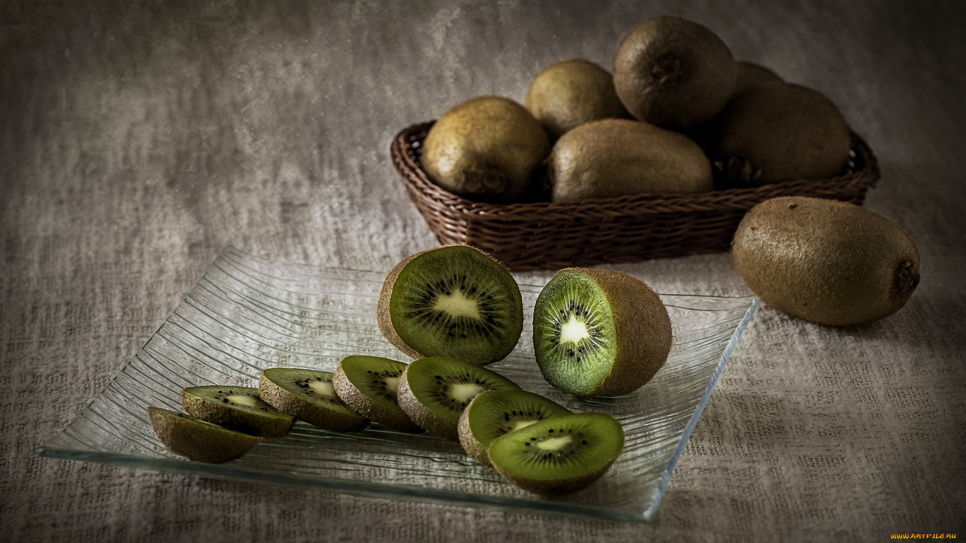 еда, киви, мохнатый, кислый