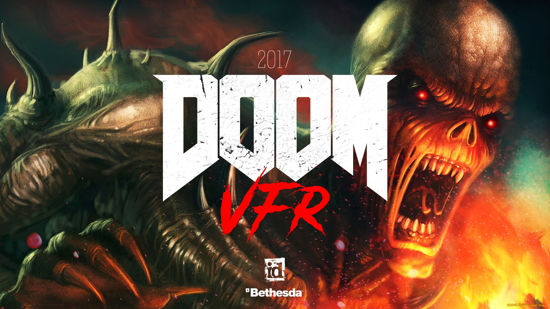 видео, игры, doom, 2016, action, шутер, doom, 2016