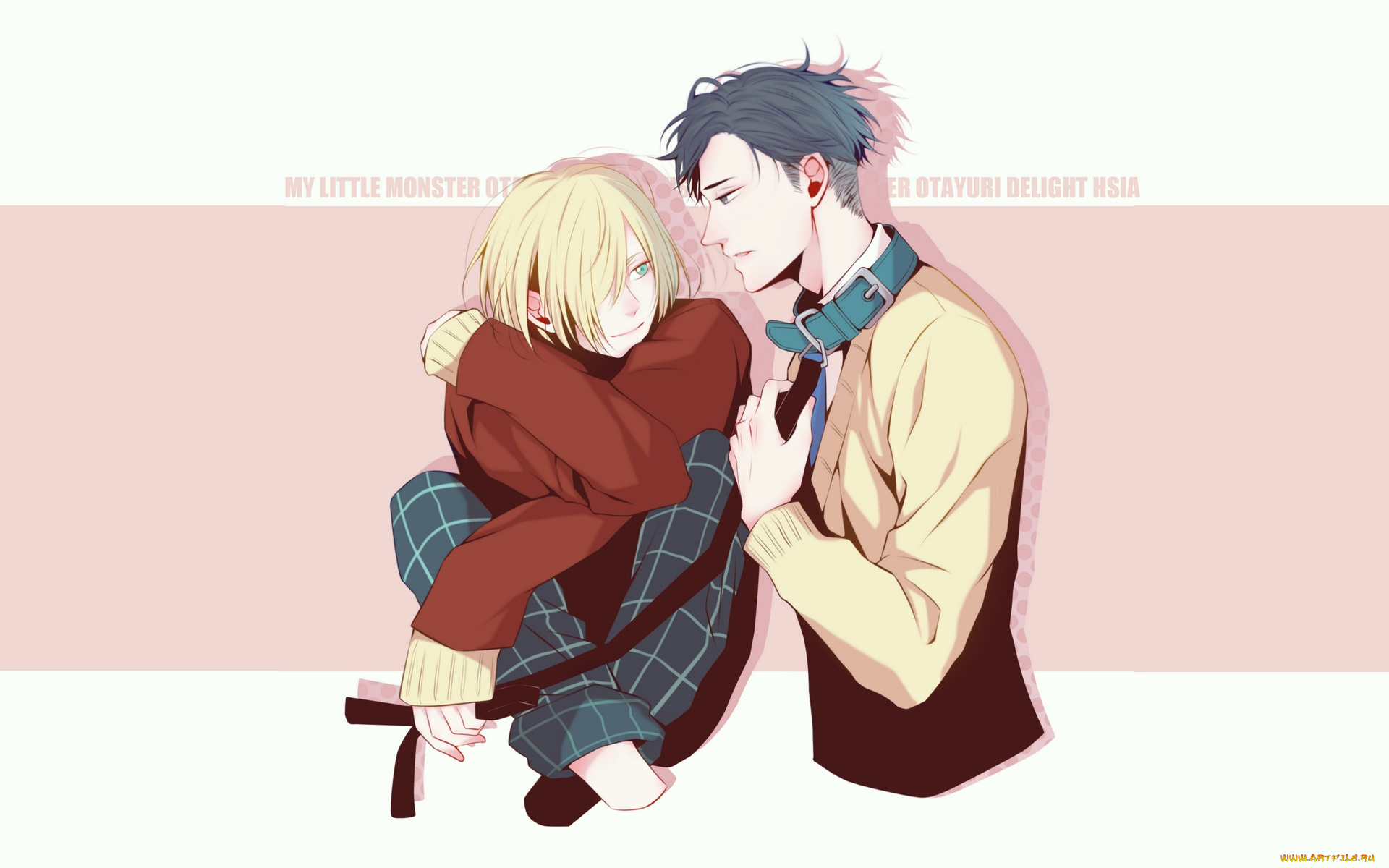 аниме, yuri, on, ice, юрий, отабек