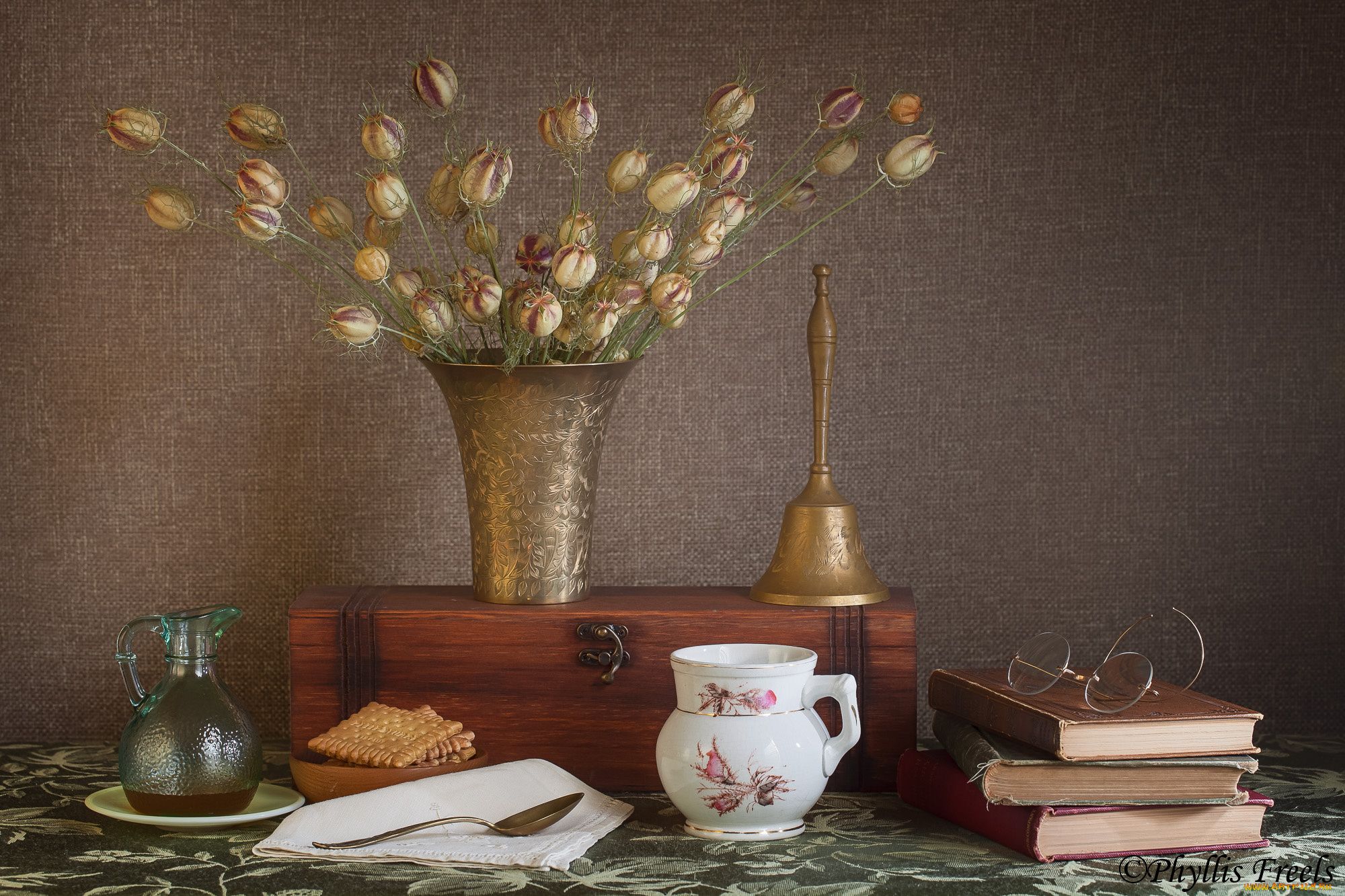 разное, -, другое, цветы, книги, посуда