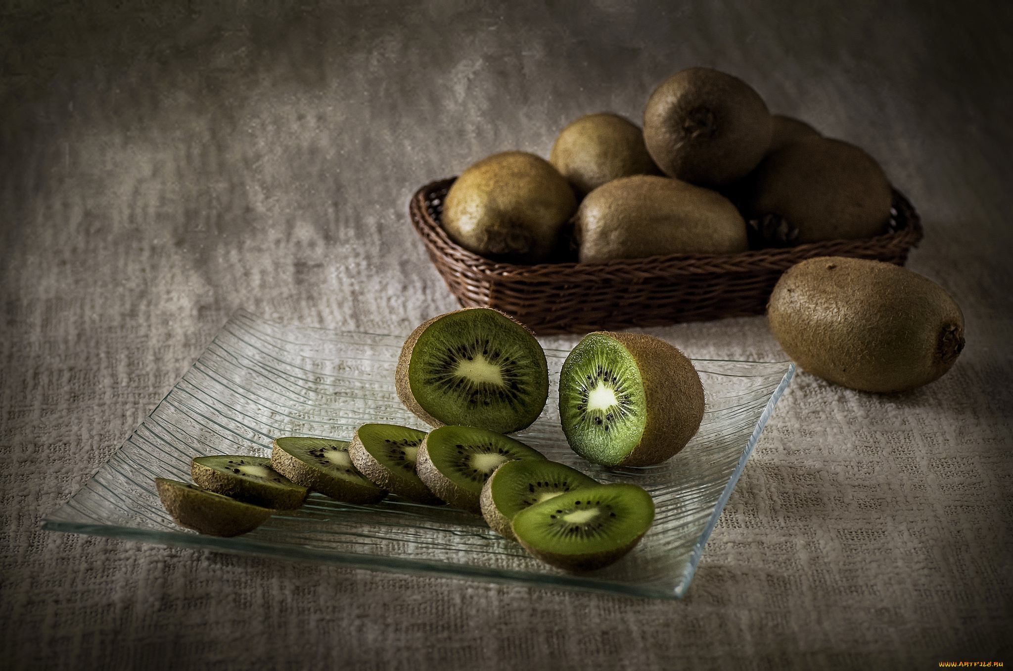 еда, киви, мохнатый, кислый