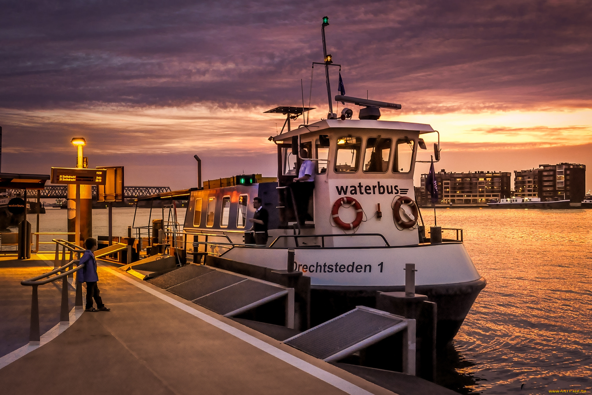 корабли, баркасы, , , буксиры, причал