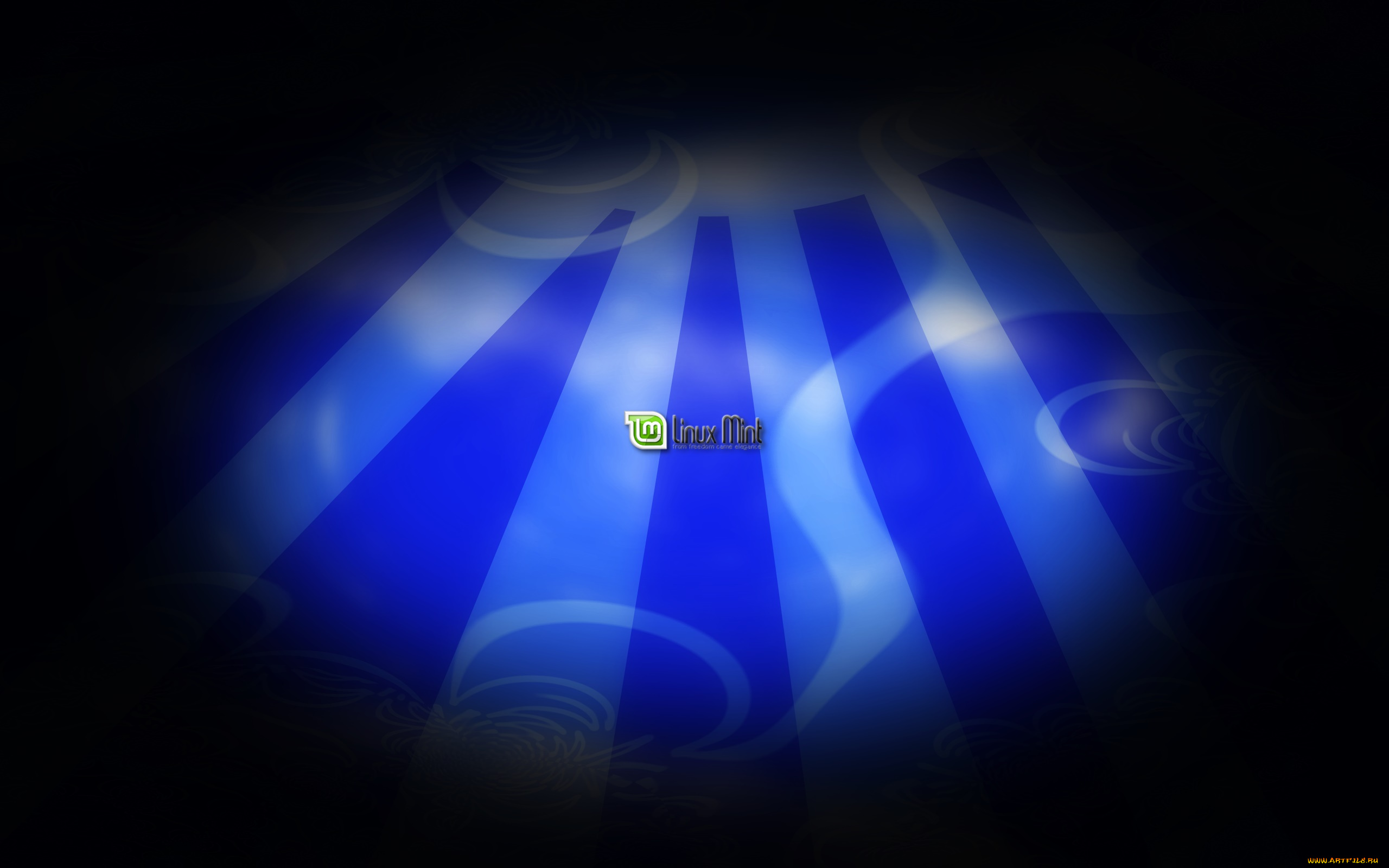 компьютеры, linux, логотип, фон