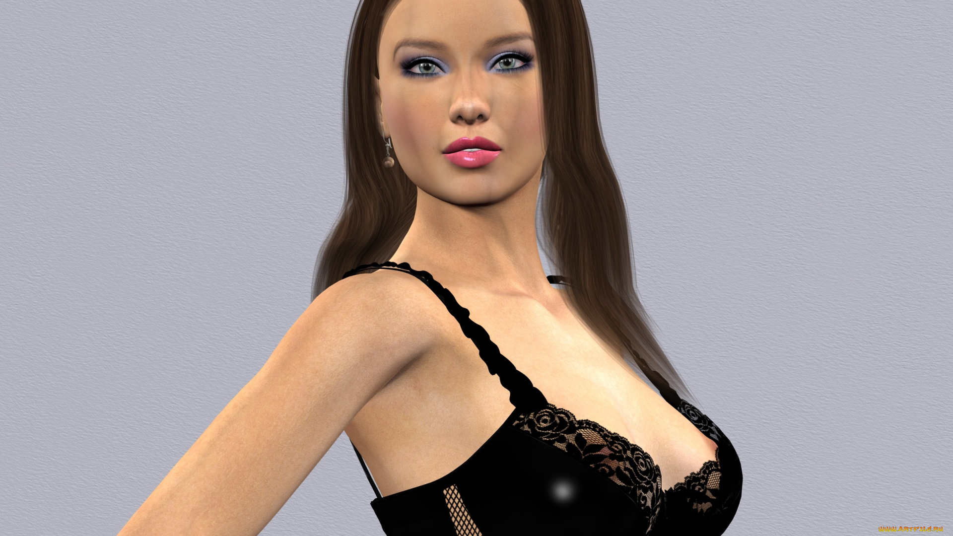 3д, графика, люди, , people, фон, взгляд, девушка