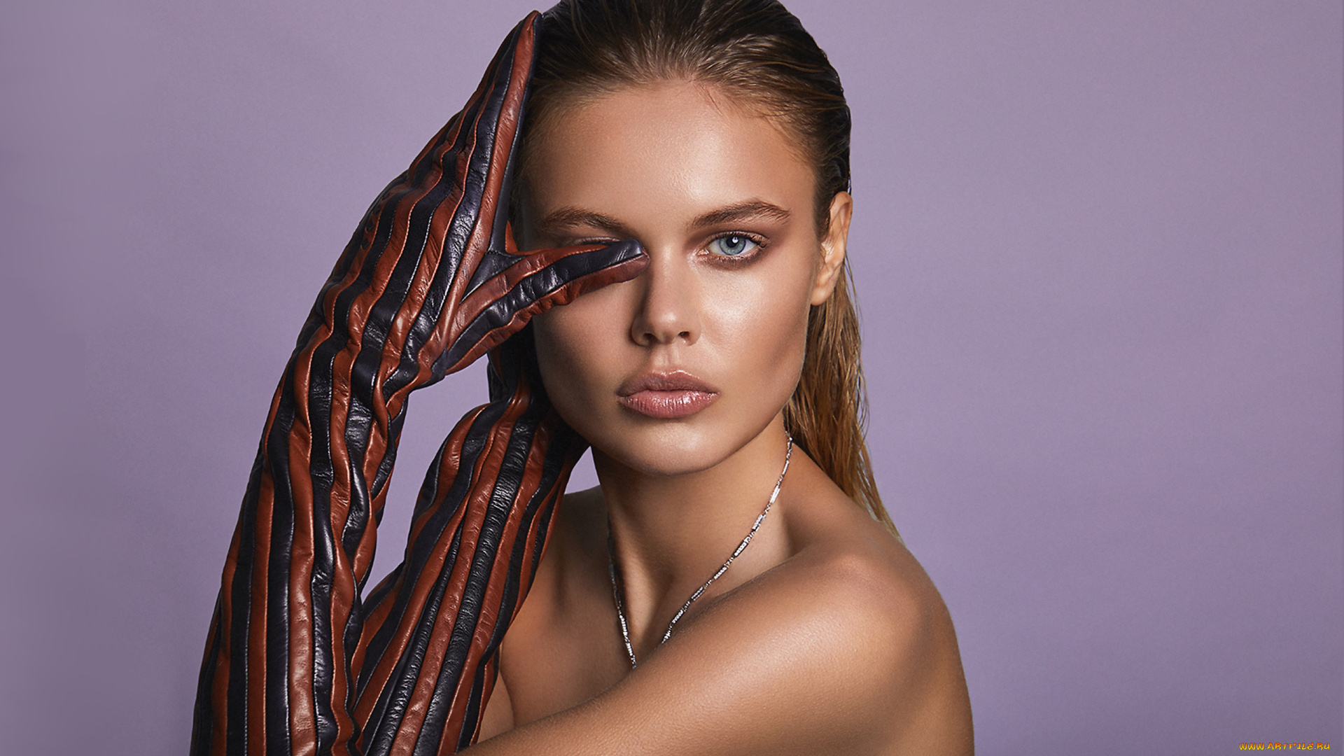 девушки, -unsort, , лица, , портреты, портрет, модель, перчатки