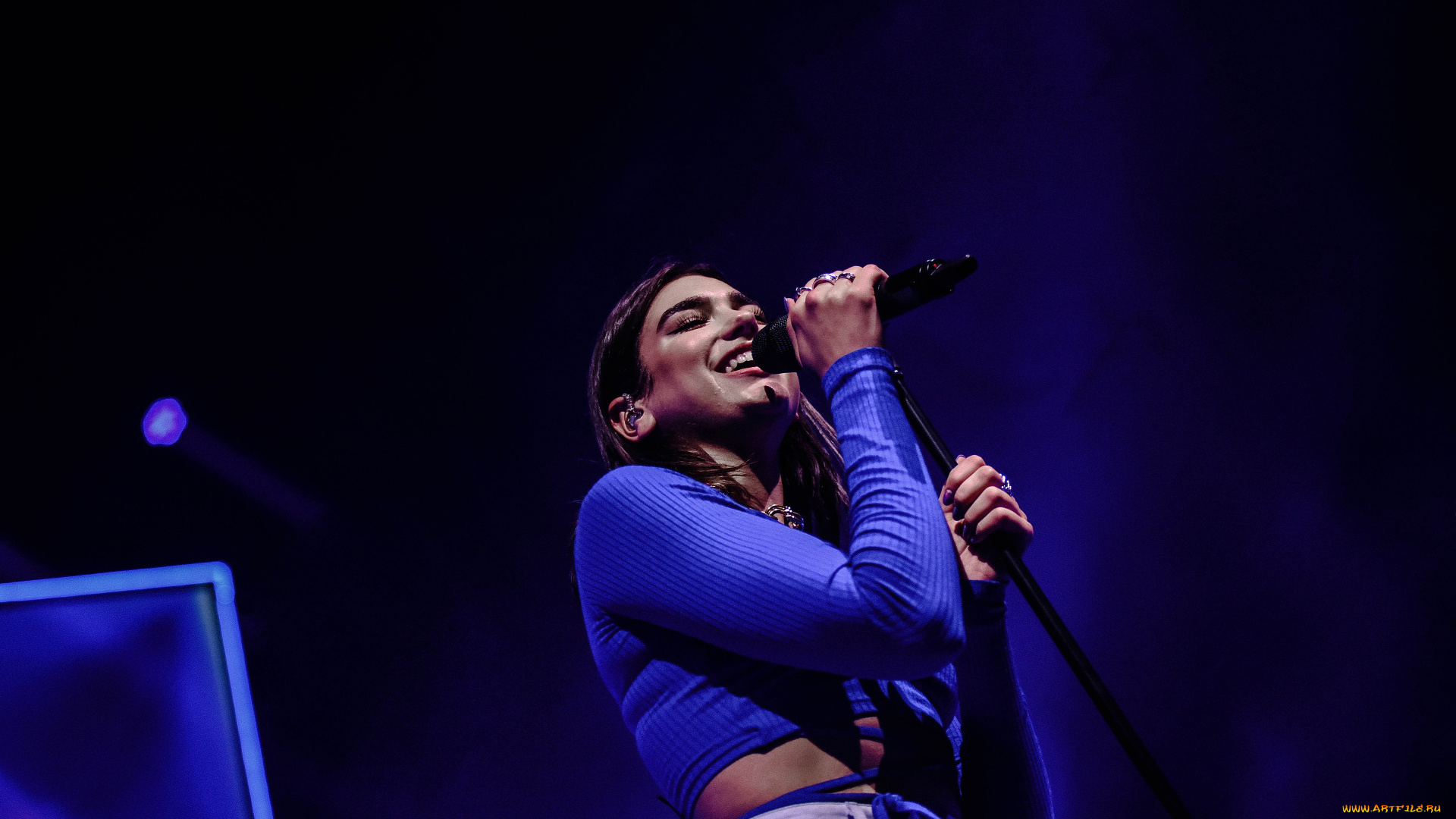 dua, lipa, музыка, выступление, микрофон, женщина, певица